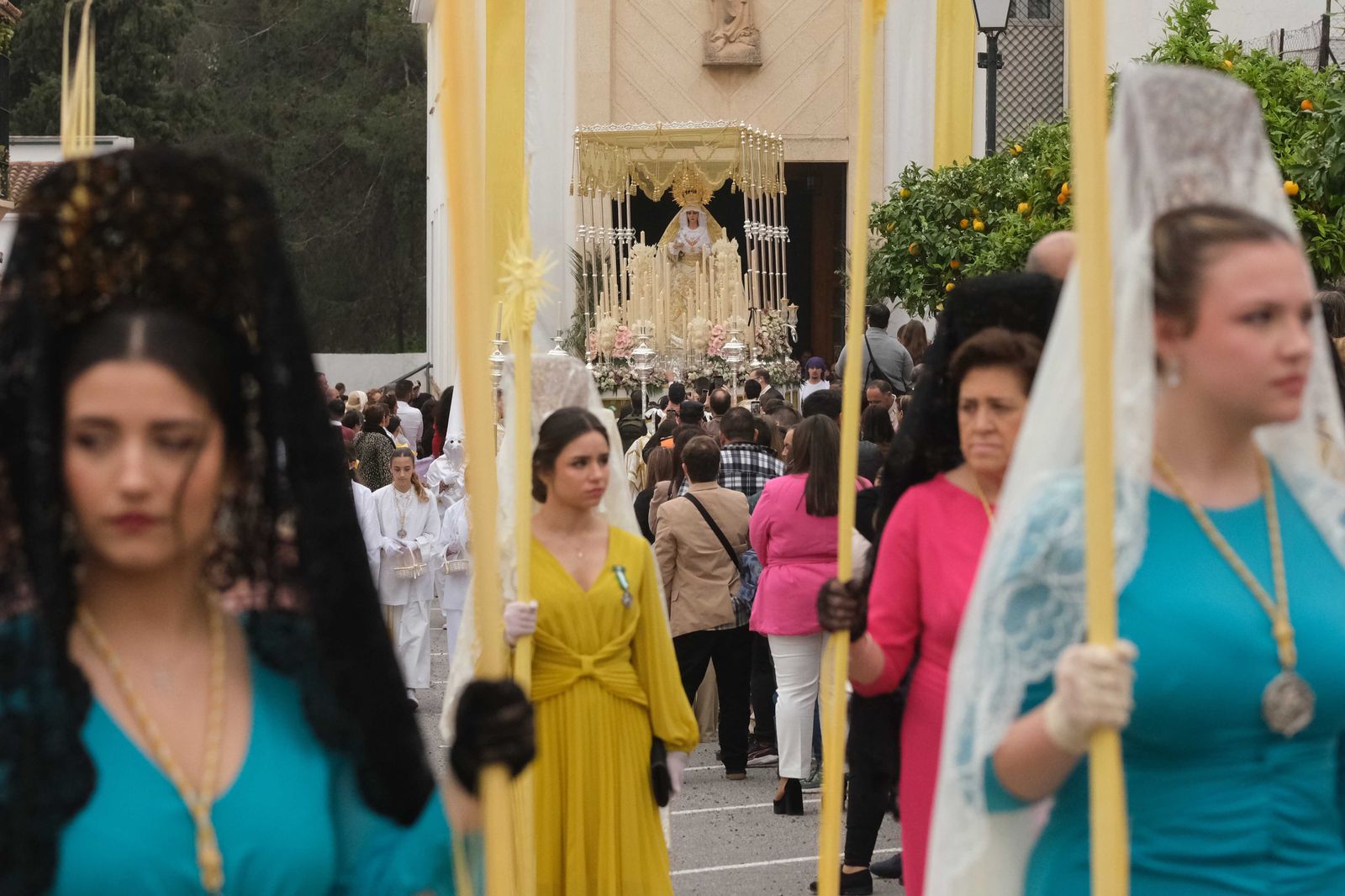 Salida de la Pollinica de Ronda, en fotos.