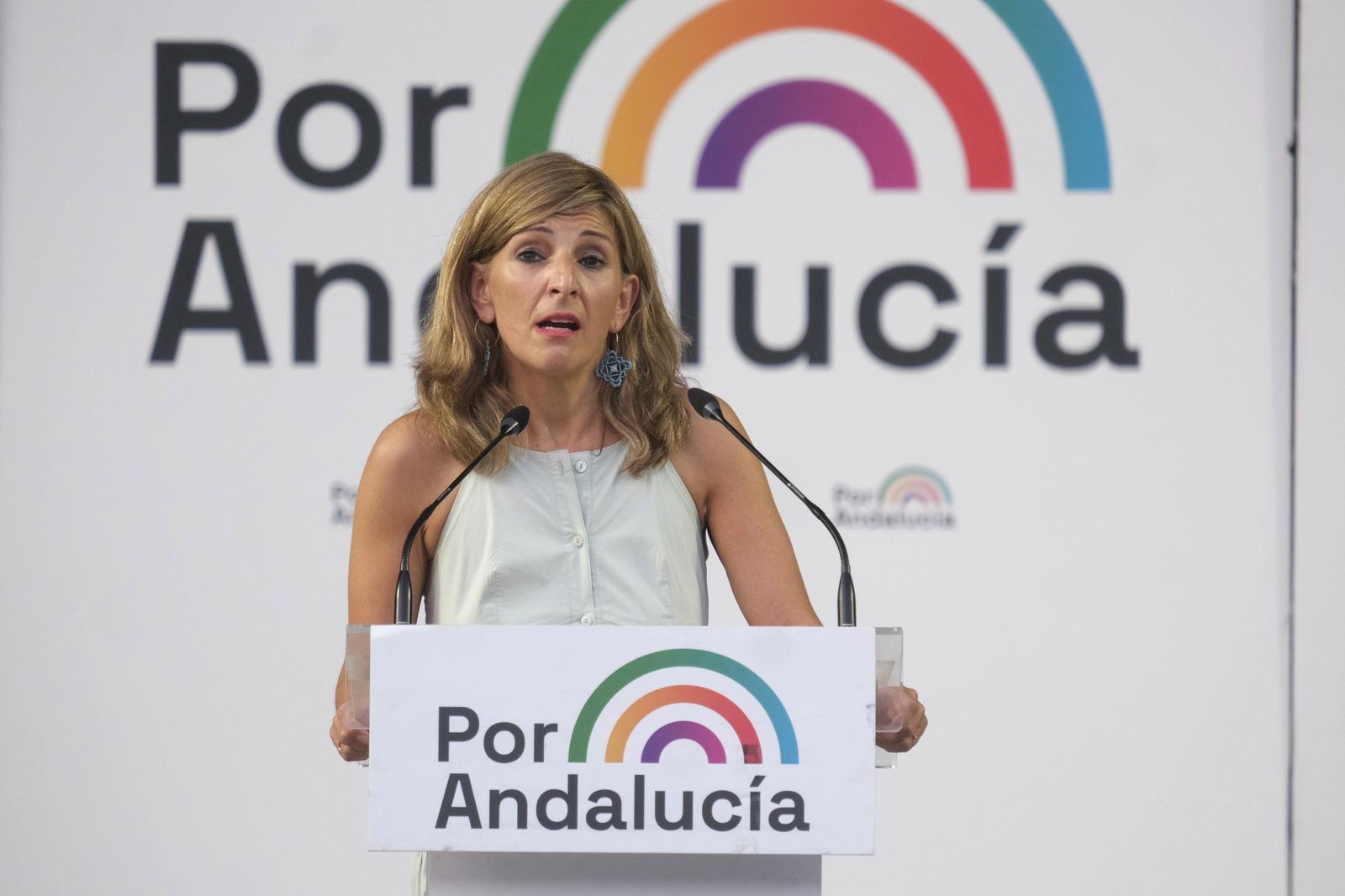 El acto electoral de Yolanda Díaz en Córdoba, en imágenes