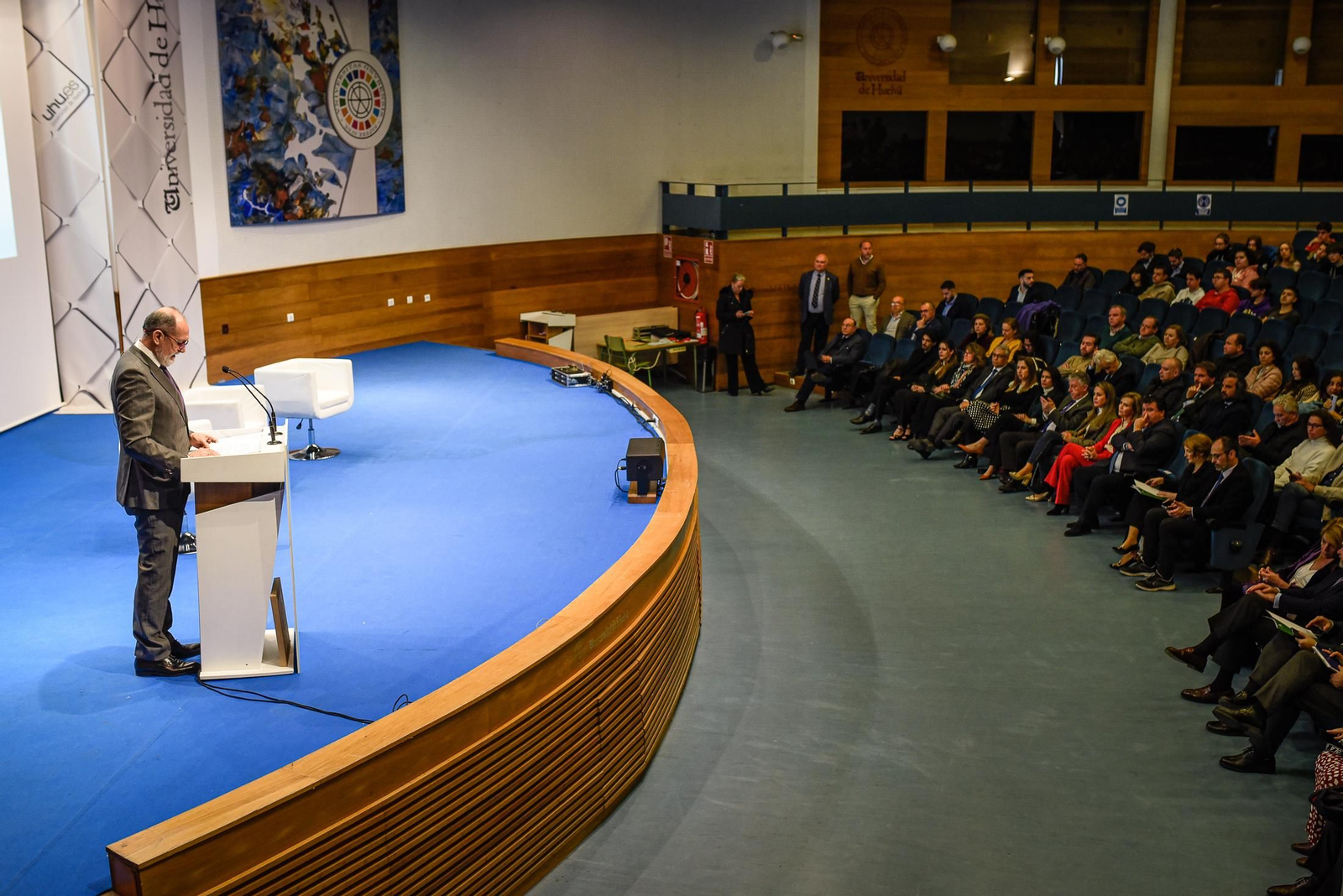 Imágenes de la celebración del Día de la Industria en la Universidad de Huelva