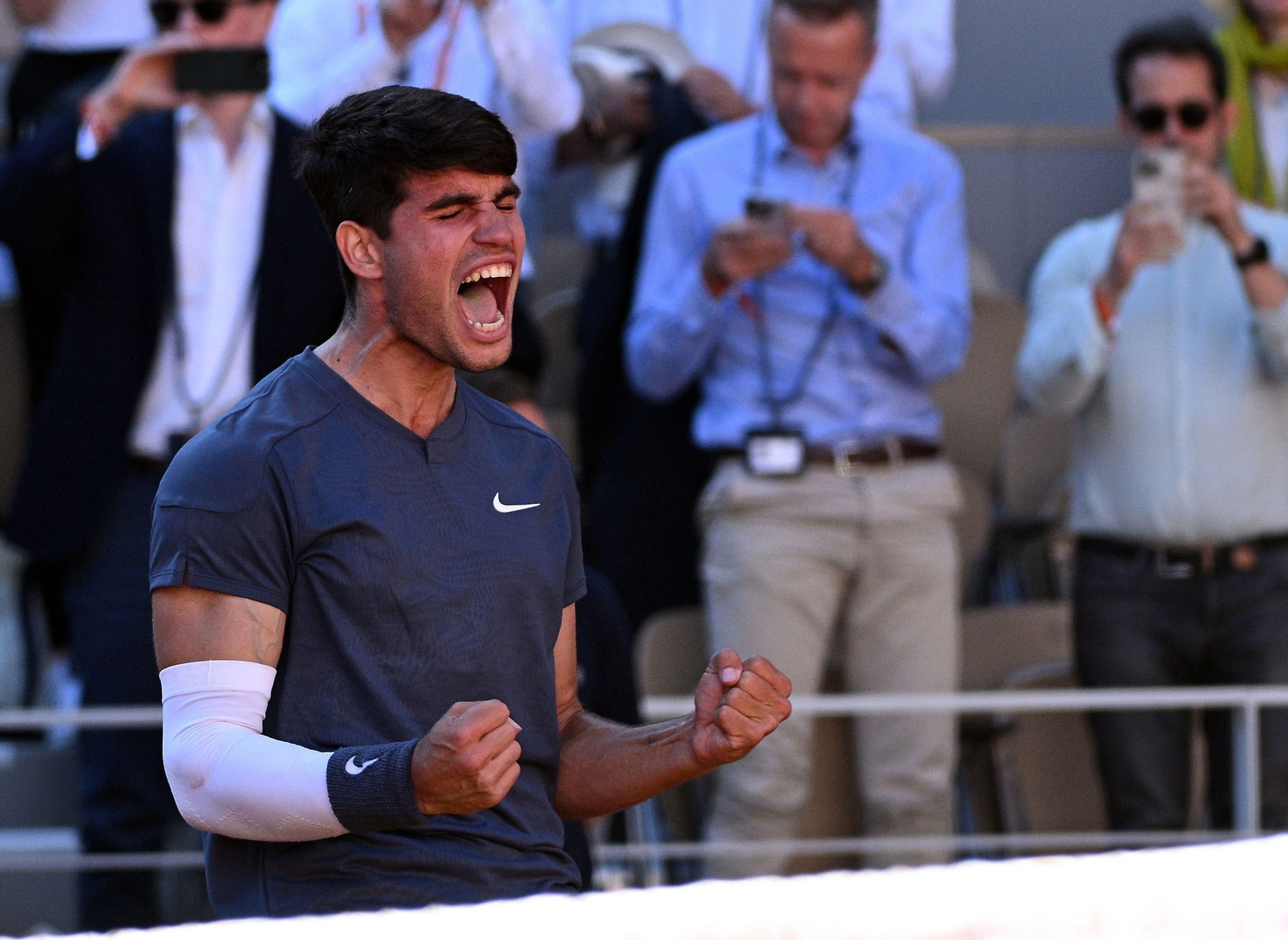 Las mejores fotos de la remontada de Alcaraz a Sinner