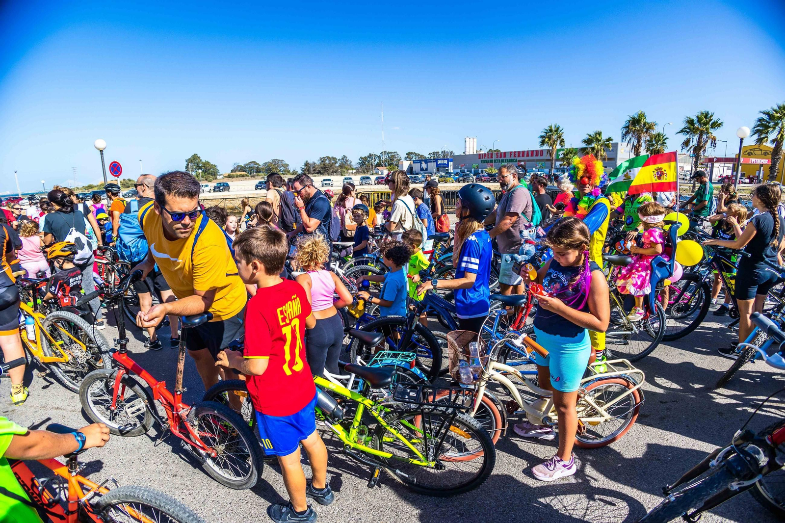 El Día de la Bicicleta en San Fernando, en imágenes