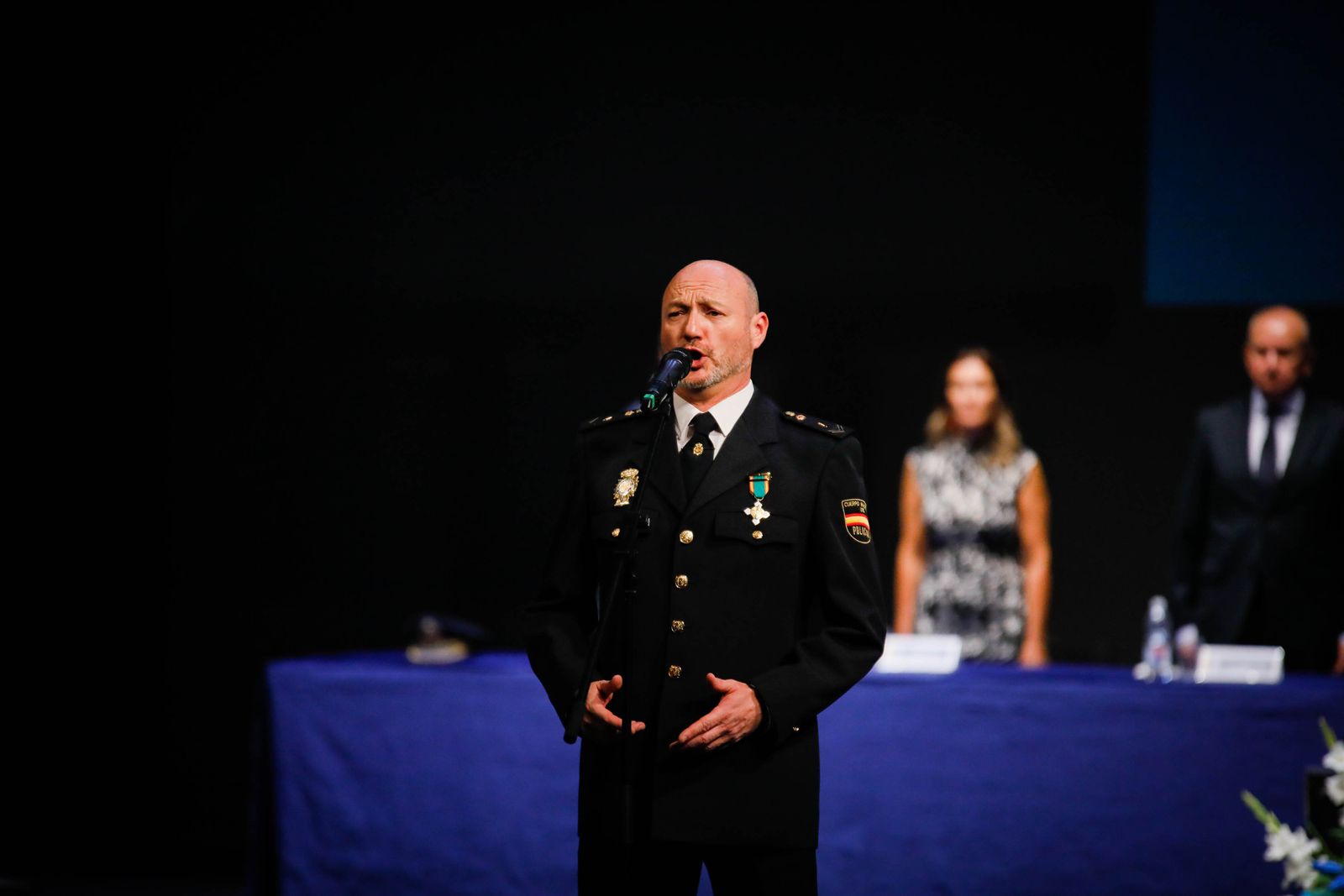 Patrón de la Policía Nacional en Almería