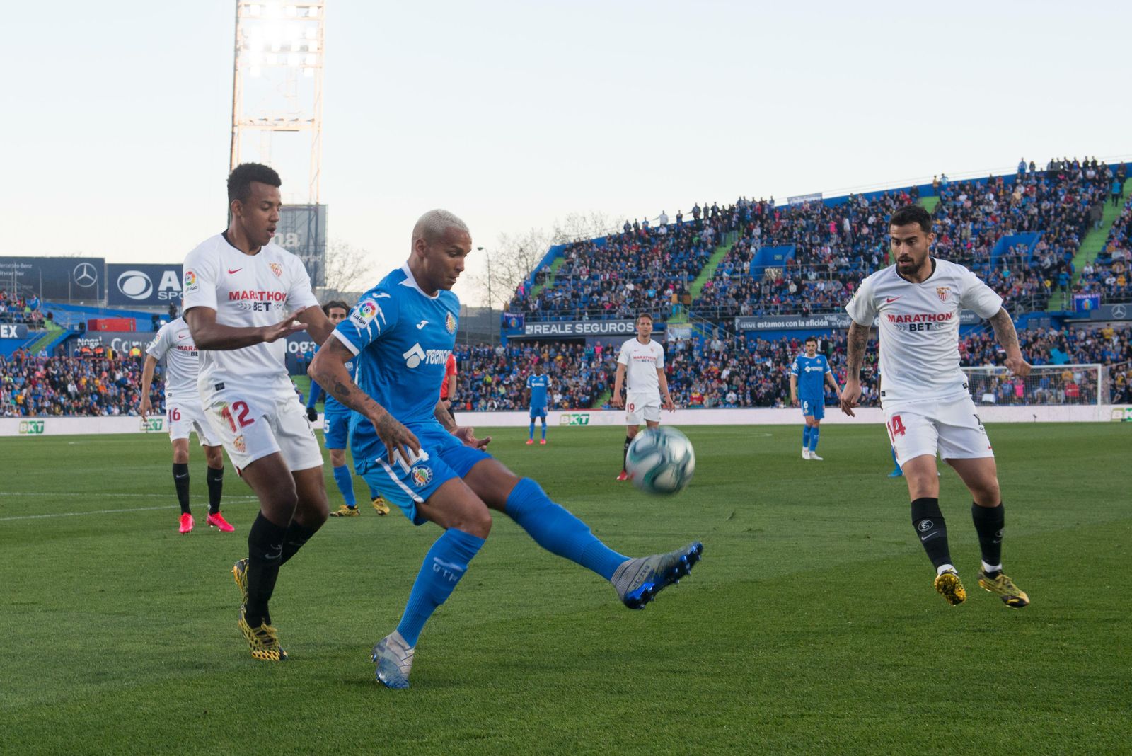 Las imágenes del Getafe-Sevilla FC