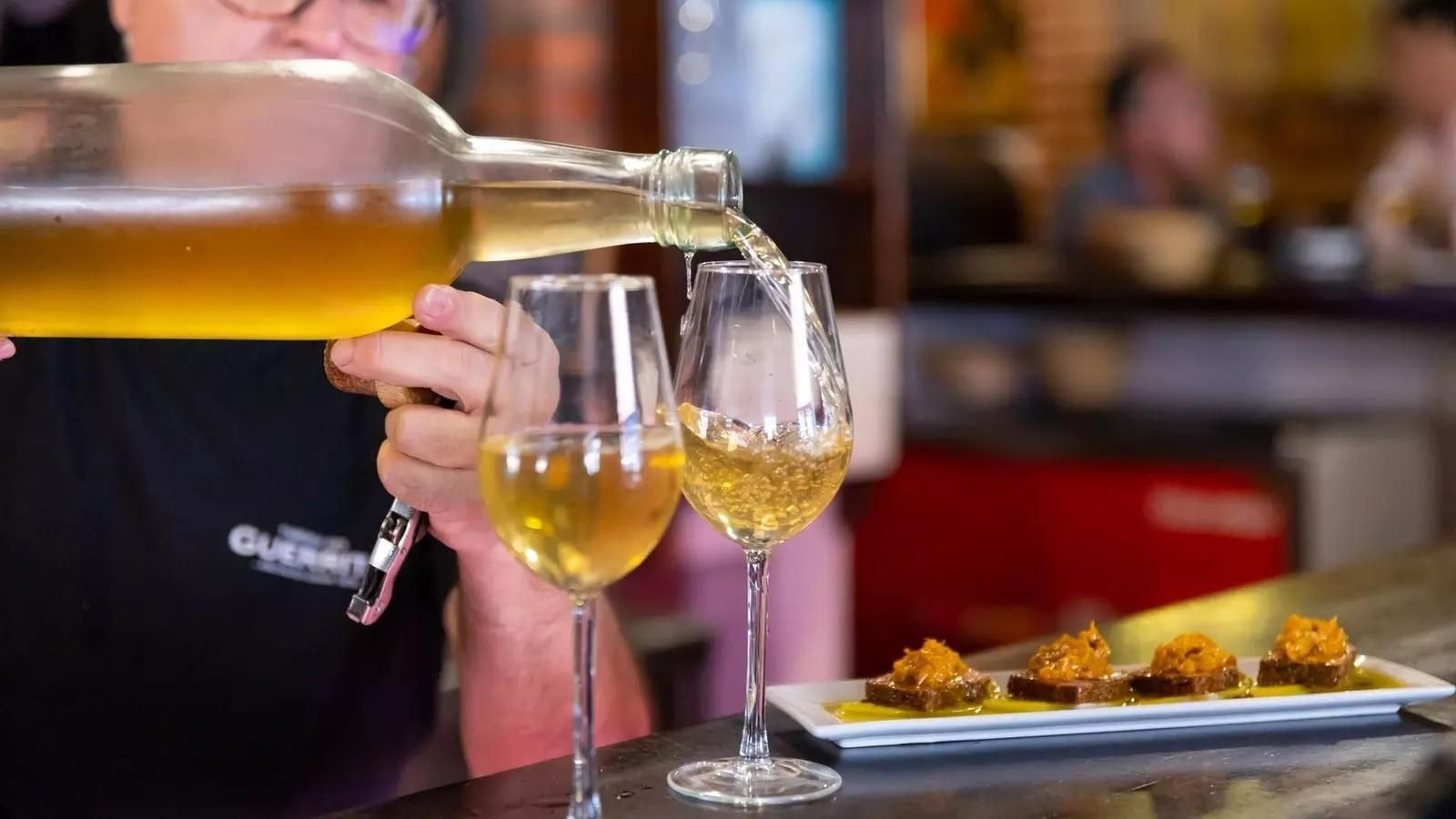 Taberna der Guerrita, en Sanlúcar.