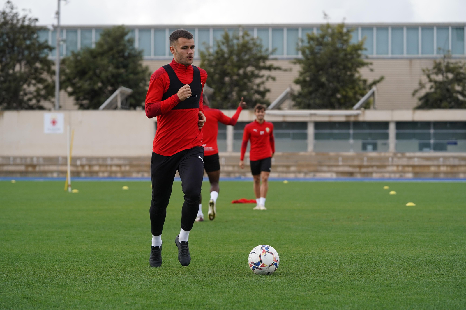 Fotogalería del entrenamiento del Almería, viernes 27