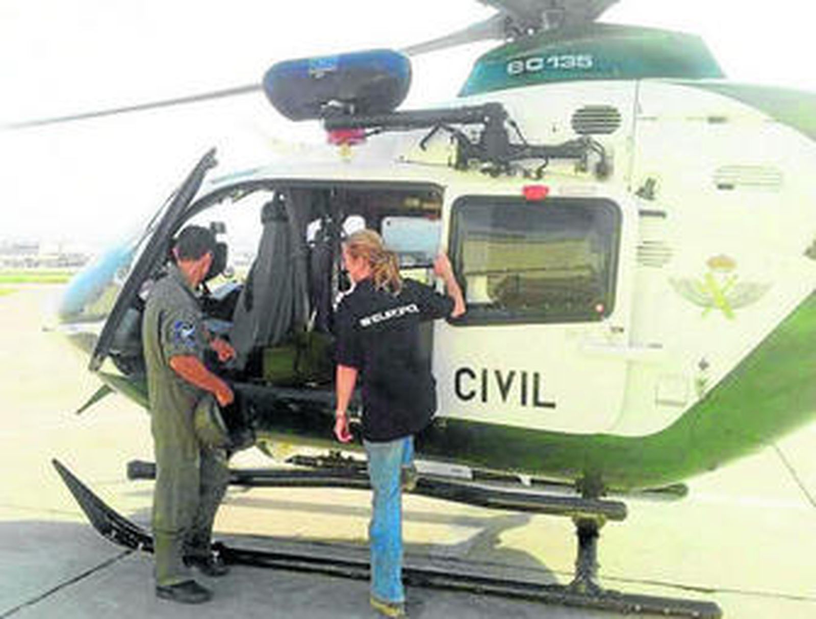 La Guardia Civil y los investigadores de Europol llegaron a realizar seguimientos en helicóptero de los sospechosos