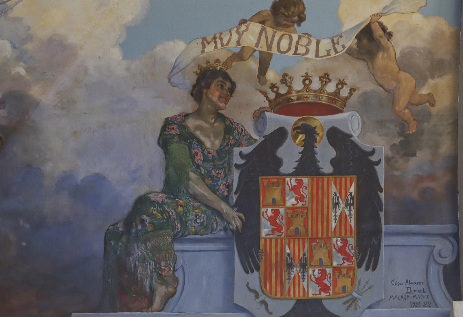 Las fotos del Ayuntamiento de Málaga, un edificio centenario