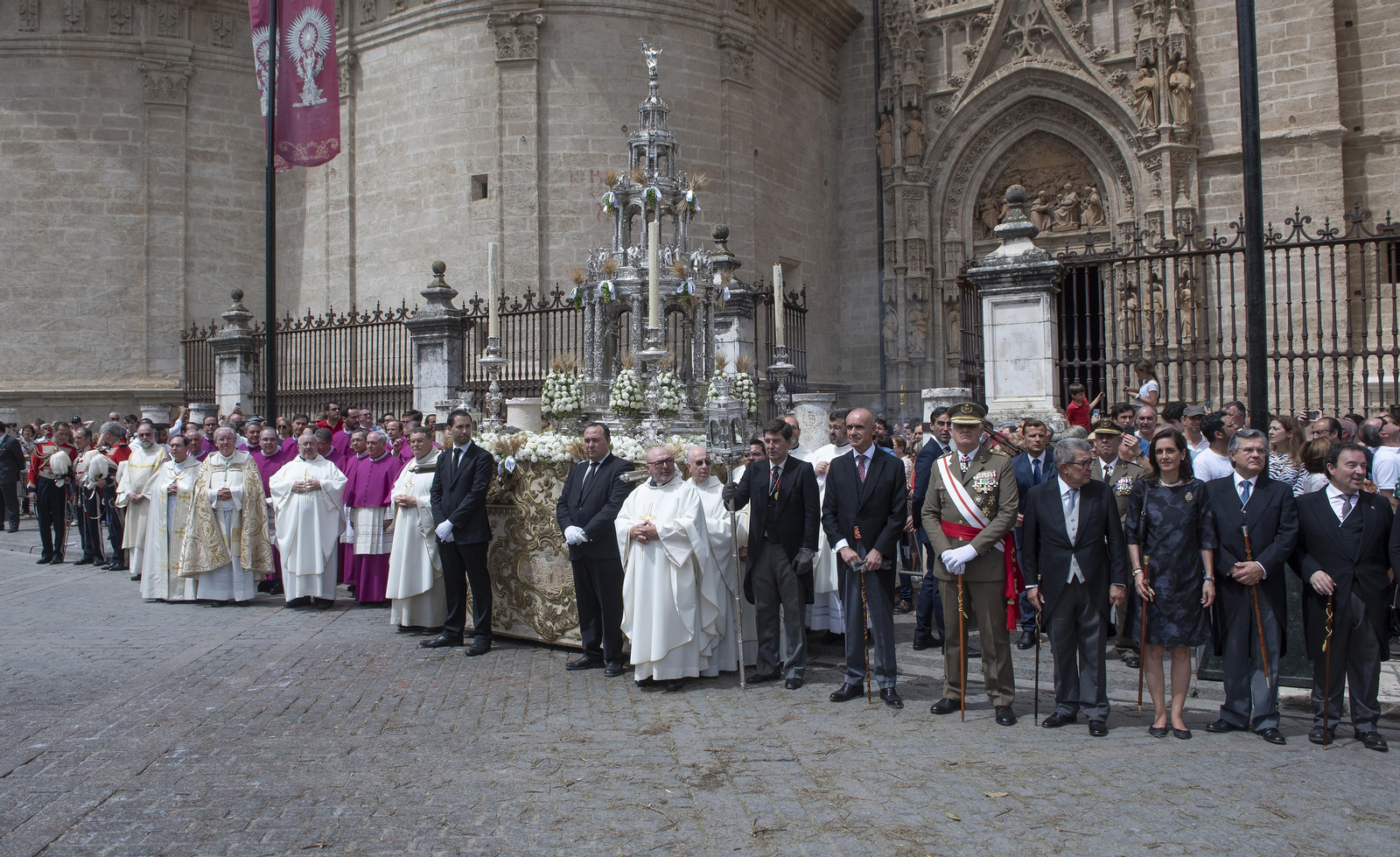 Las imágenes de la procesión del Corpus Christi de Sevilla 2022