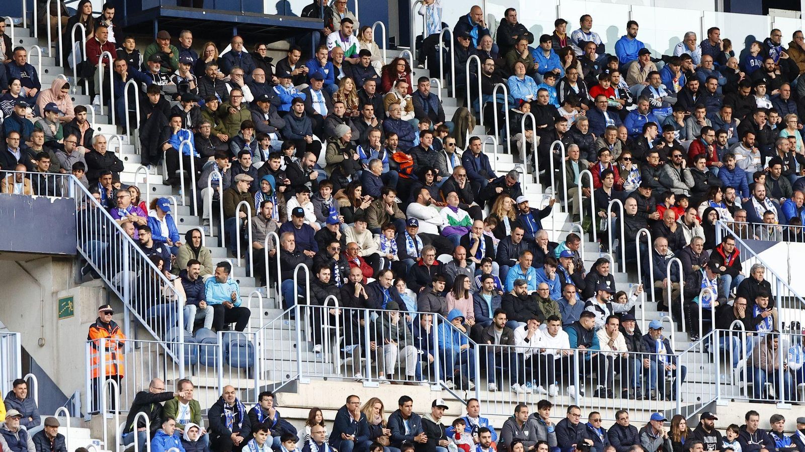 El Málaga CF-Racing de Ferrol, en fotos