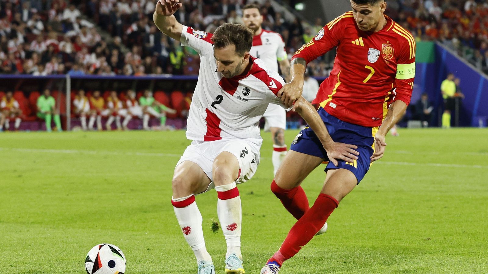 Las mejores fotos de la goleada de España a Georgia