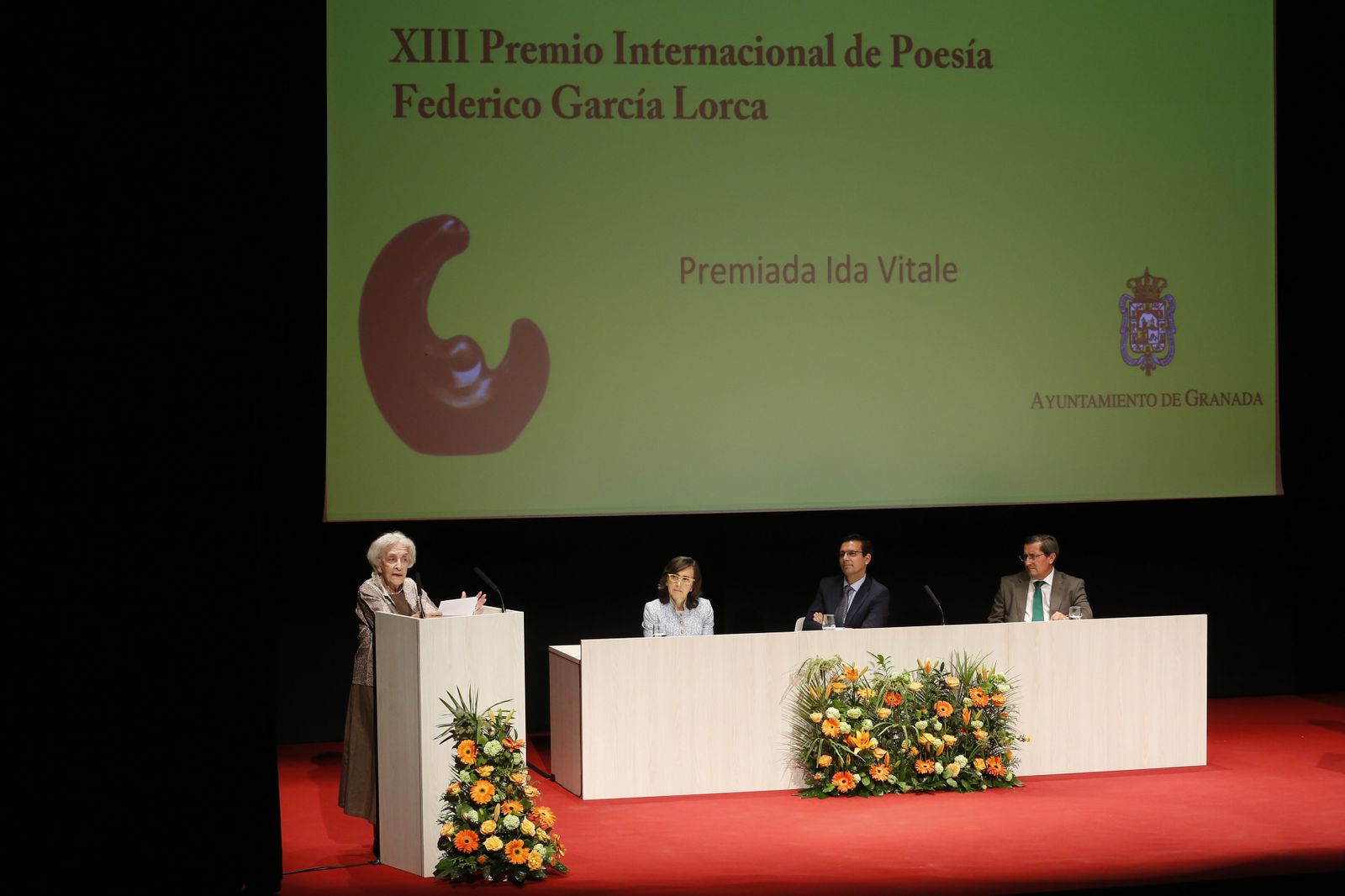 La imágenes de la entrega del Premio Ciudad de Granada-Federico García Lorca de Poesía