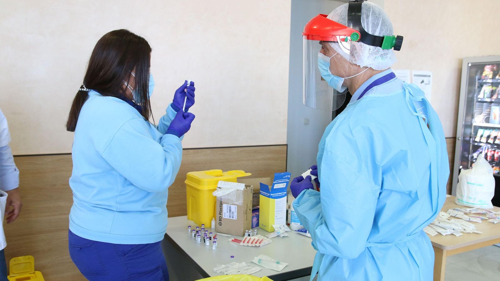 Durante la pandemia la enfermería almeriense ha liderado la vacunación contra la Covid19 Durante la pandemia la enfermería almeriense ha liderado la vacunación contra la Covid19