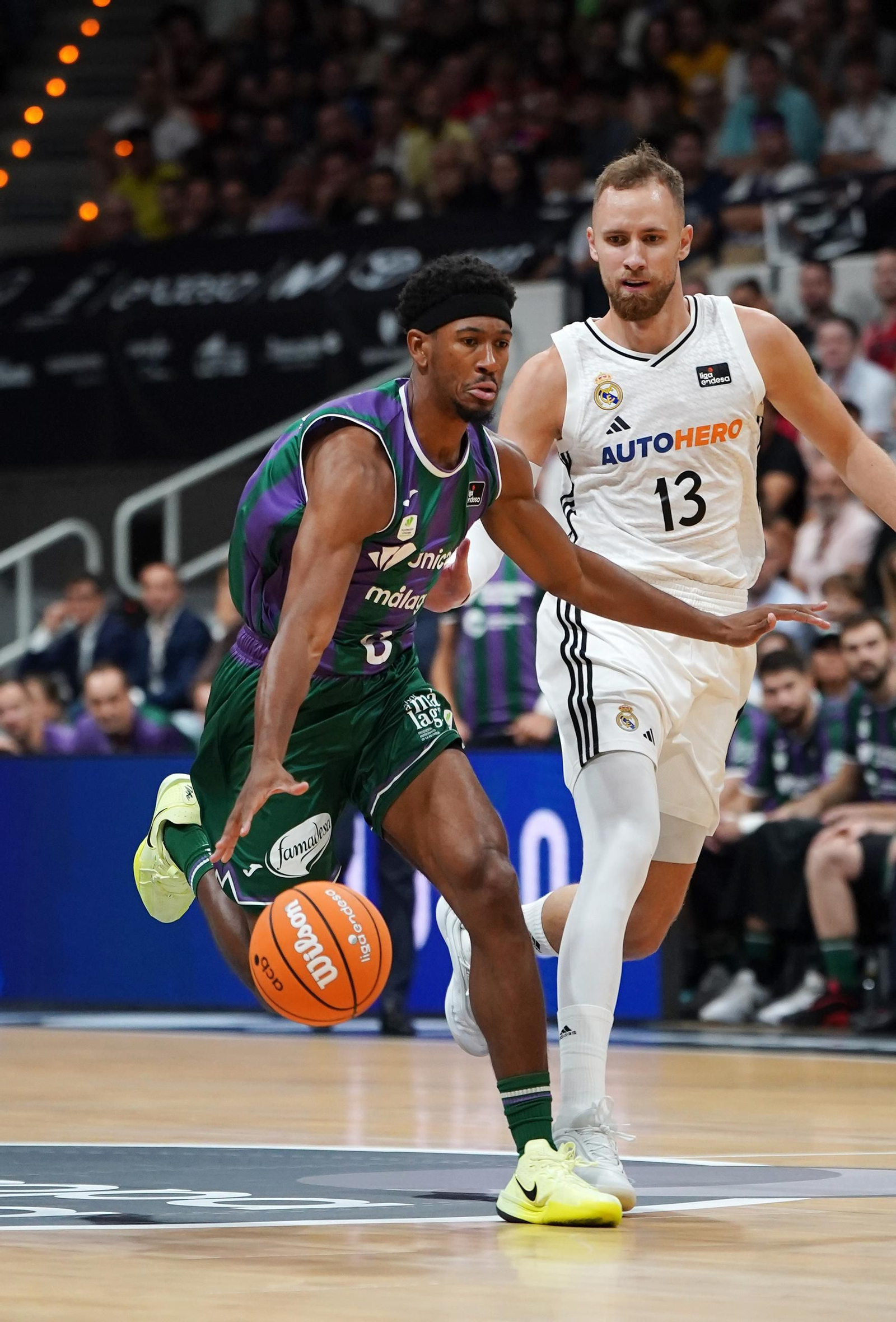 El Real Madrid - Unicaja, final de la Supercopa, en fotos