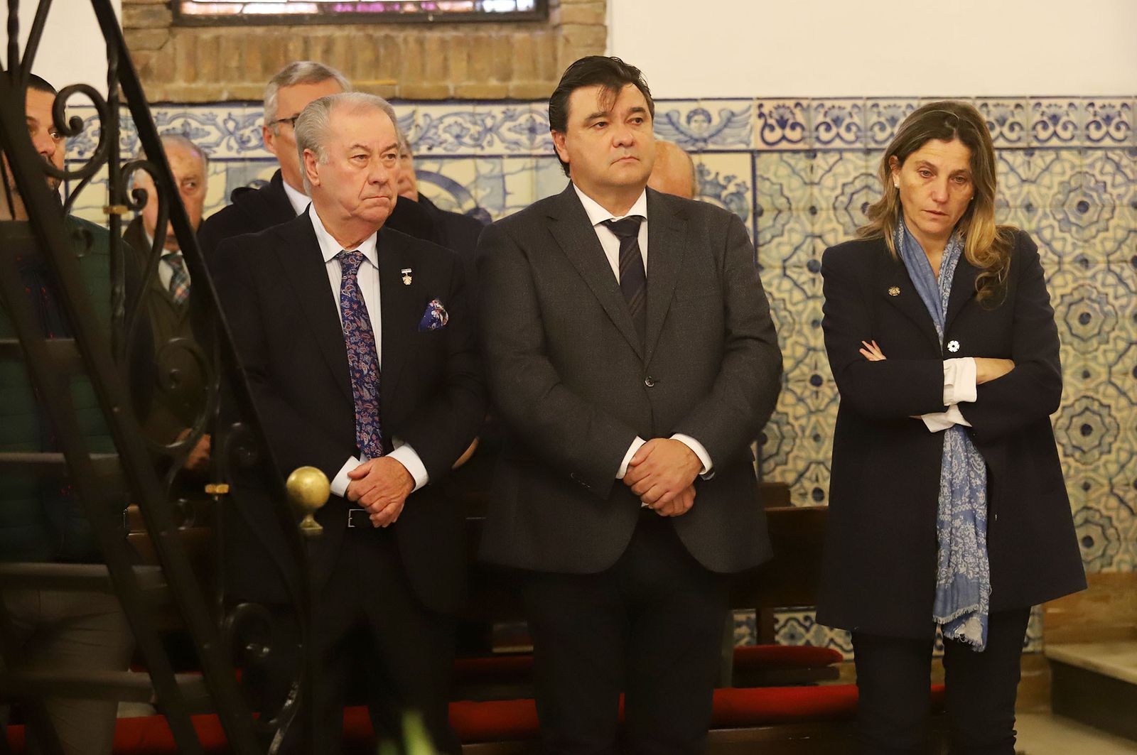 Imágenes del funeral de Bienvenido González, hermano mayor de la Cinta