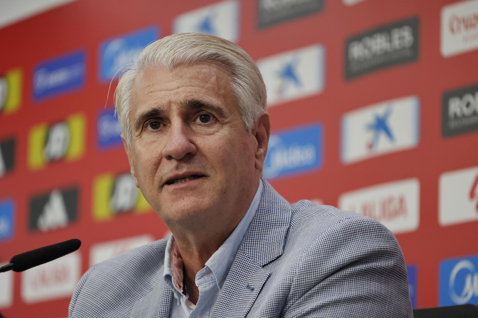 Antonio Cordón, en la rueda de prensa de este martes.