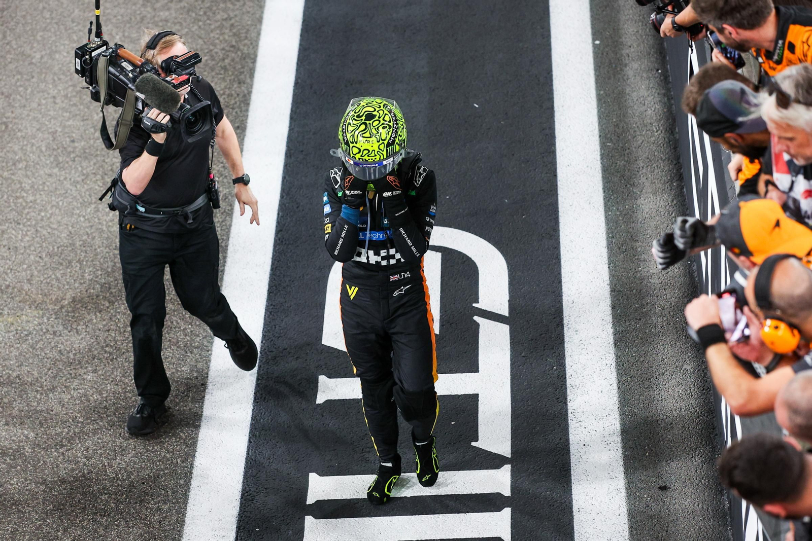 Las fotos del título mundial de Lando Norris en la Fórmula 1