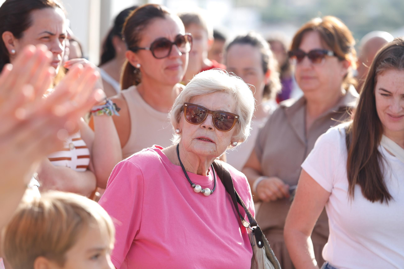 Manifestación de los alumnos y las familias del CEIP Aljibe de Jimena, en imágenes