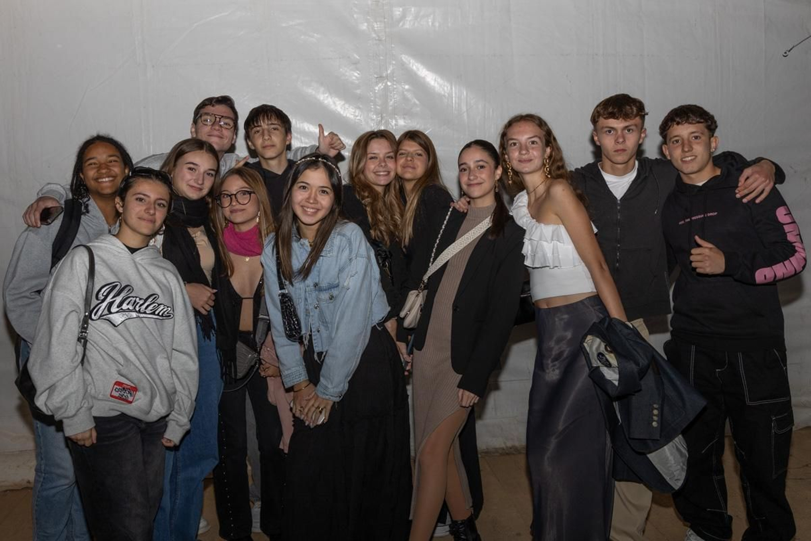 Feria de San Lucas por la noche, en imágenes