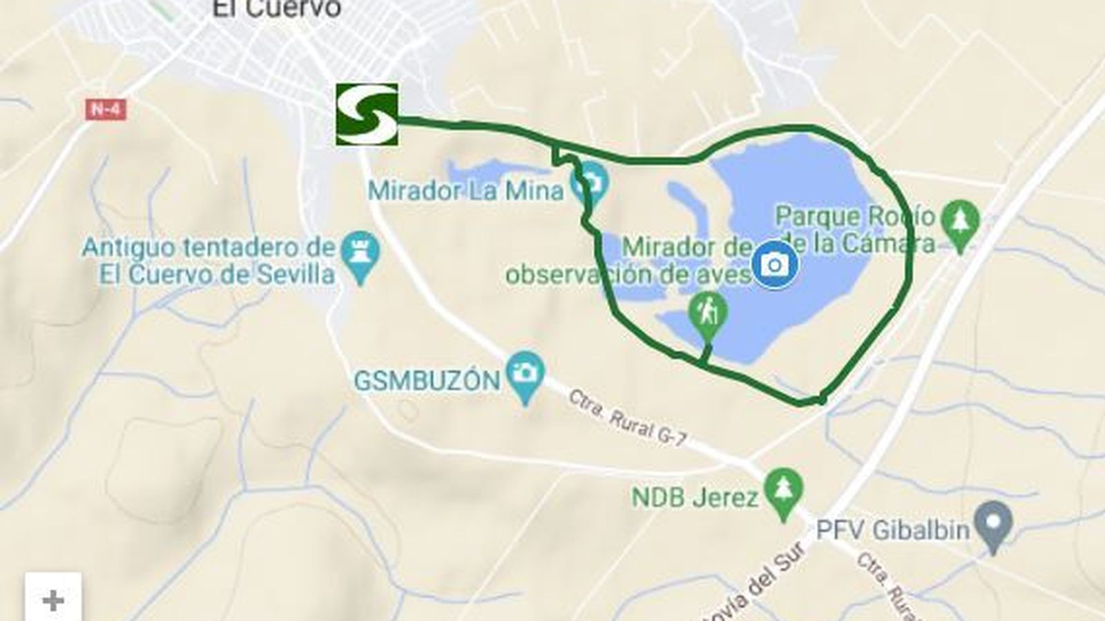 Sendero Laguna de los Tollos.