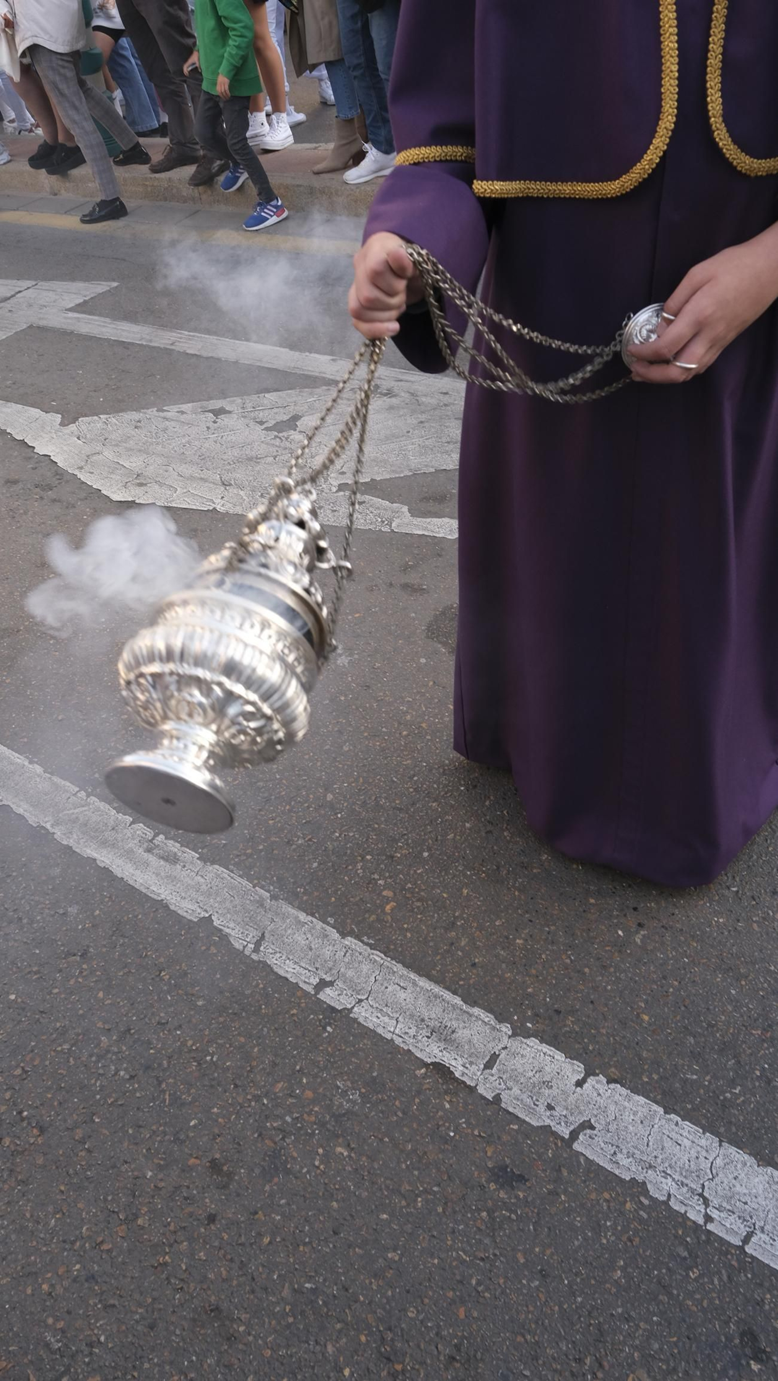 La procesión de Pasión en Almería, en imágenes
