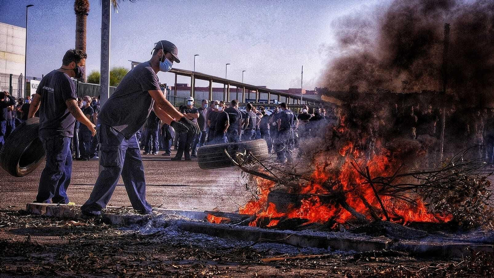 Movilizaciones de Alestis contra los despidos