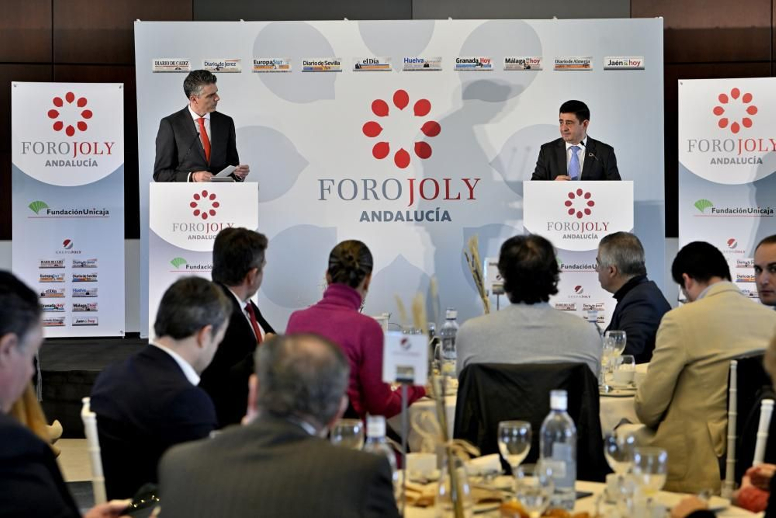 FORO JOLY. JAÉN HOY. Desayuno informativo con el presidente de la Diputación de Jaén, Francisco Reyes