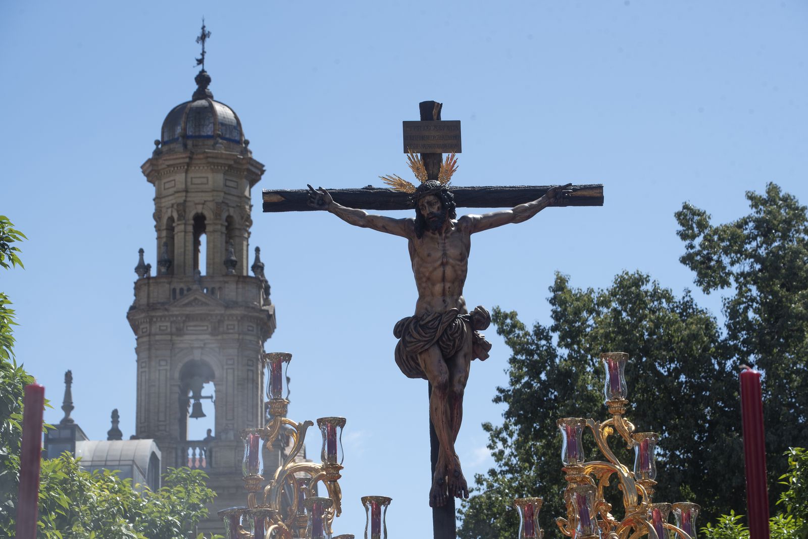 Las imágenes de la hermandad de La Sed