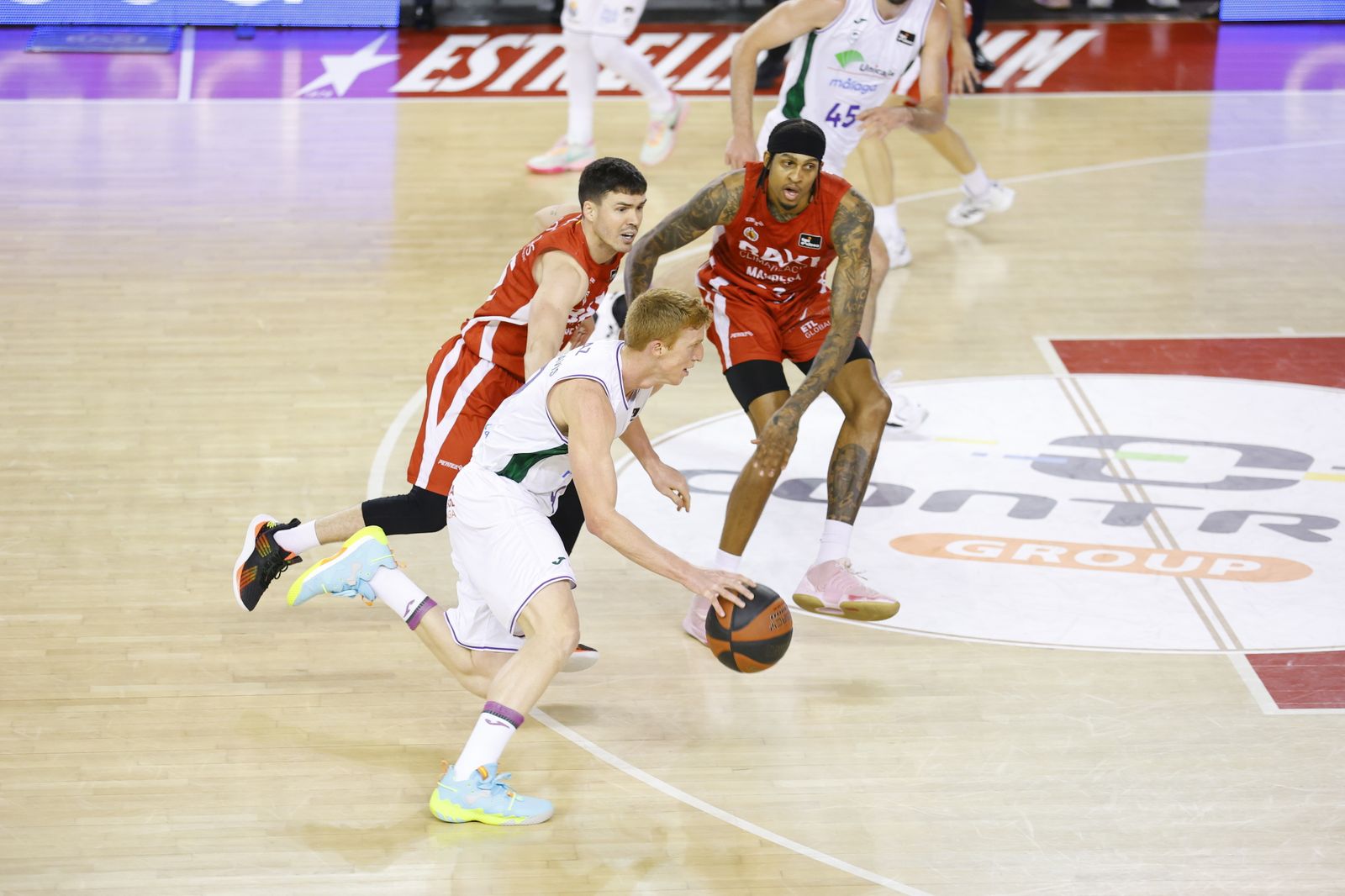 El Baxi Manresa - Unicaja, en fotos