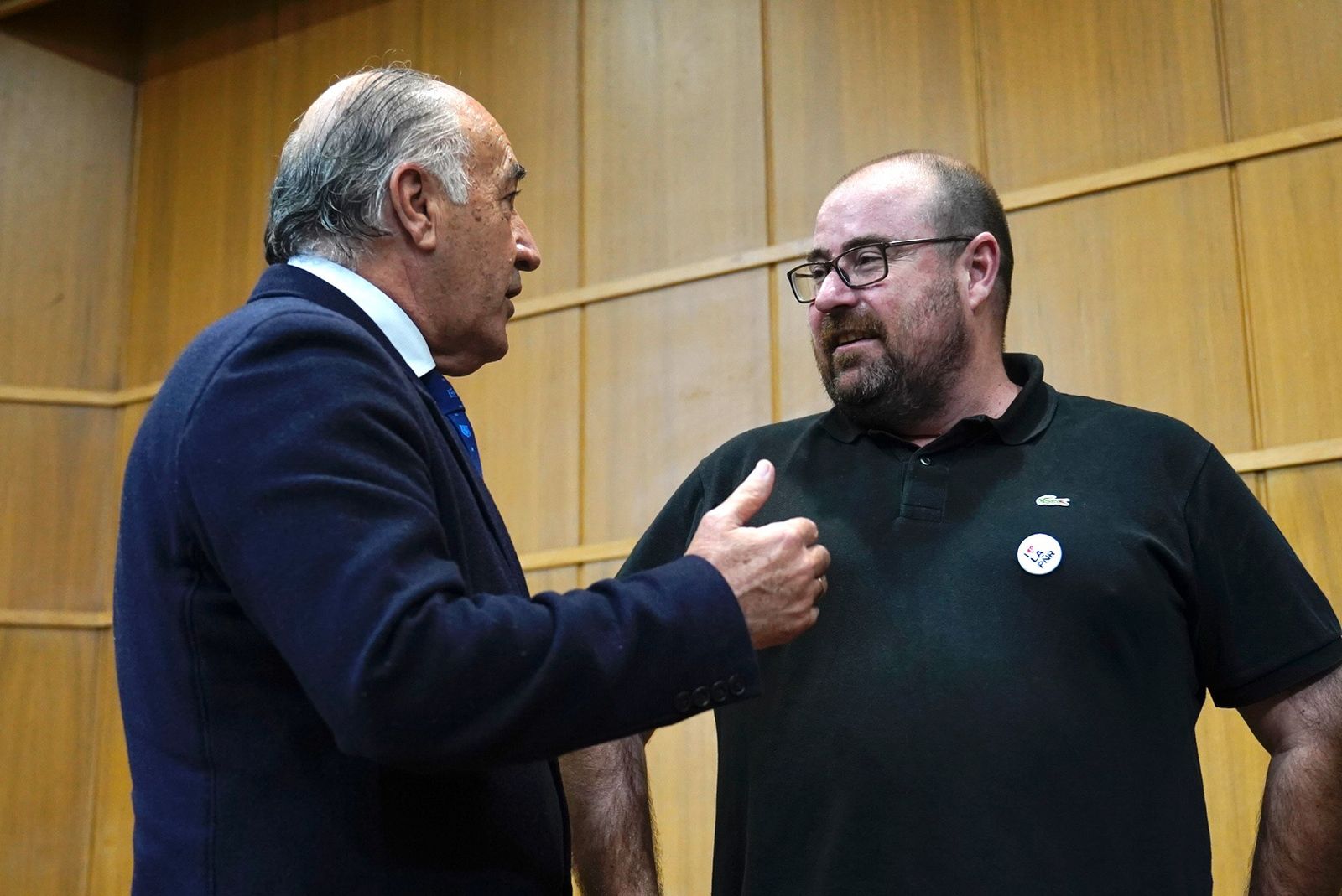 Fotos de la entrega del reconocimiento a Asier Unciti