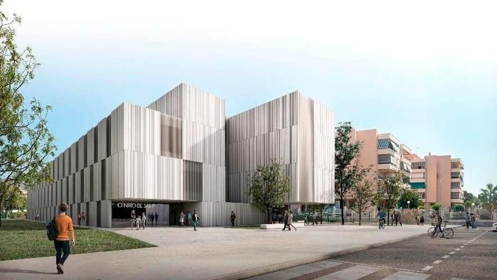 Maqueta digital del nuevo centro de salud del Rincón de la Victoria