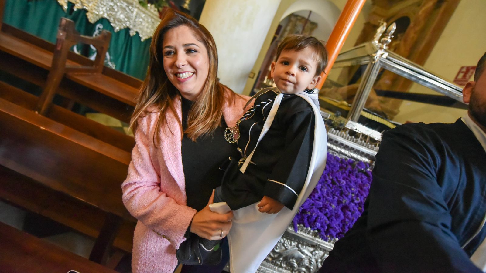 Fotos del Jueves Santo en San Roque: La Buena Muerte y Amargura