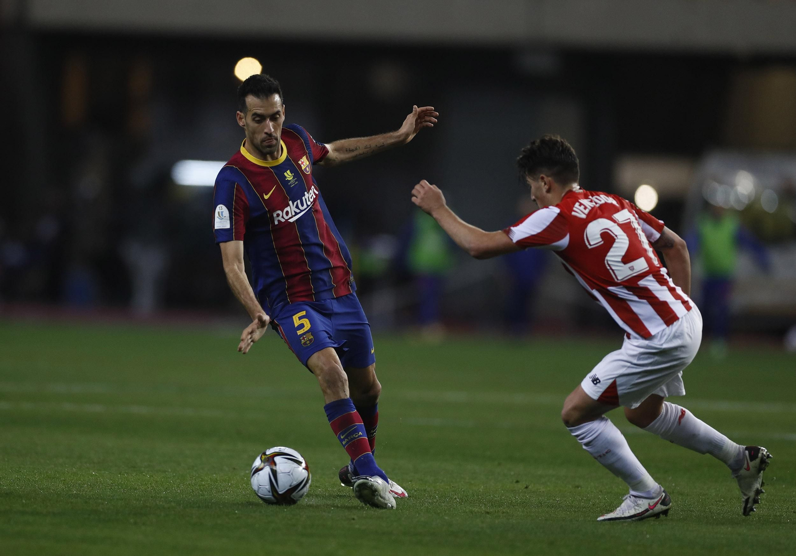 Las imágenes de la final de la Supercopa en Sevilla