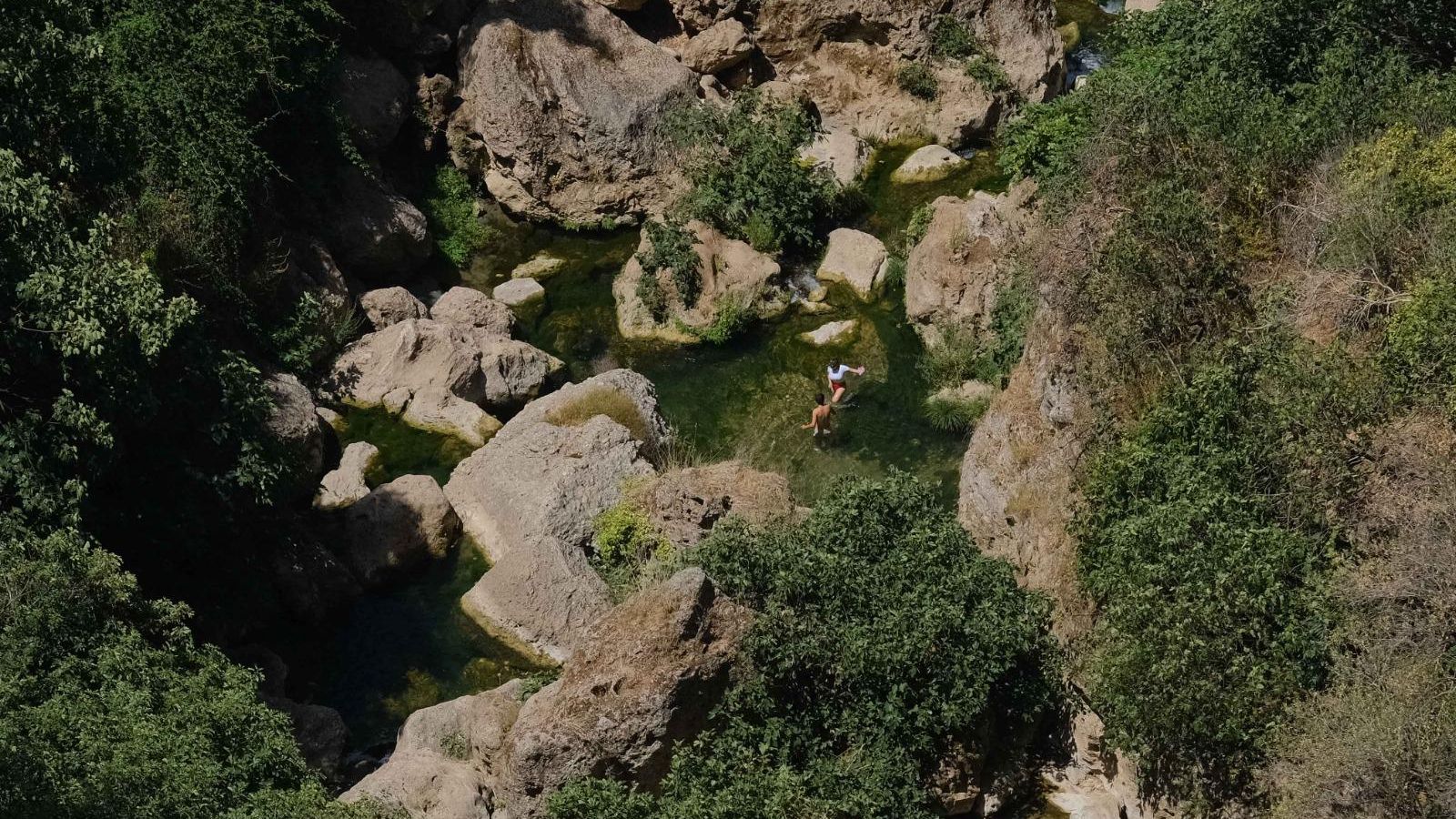 Así se combate el calor del primer día de agosto en Málaga