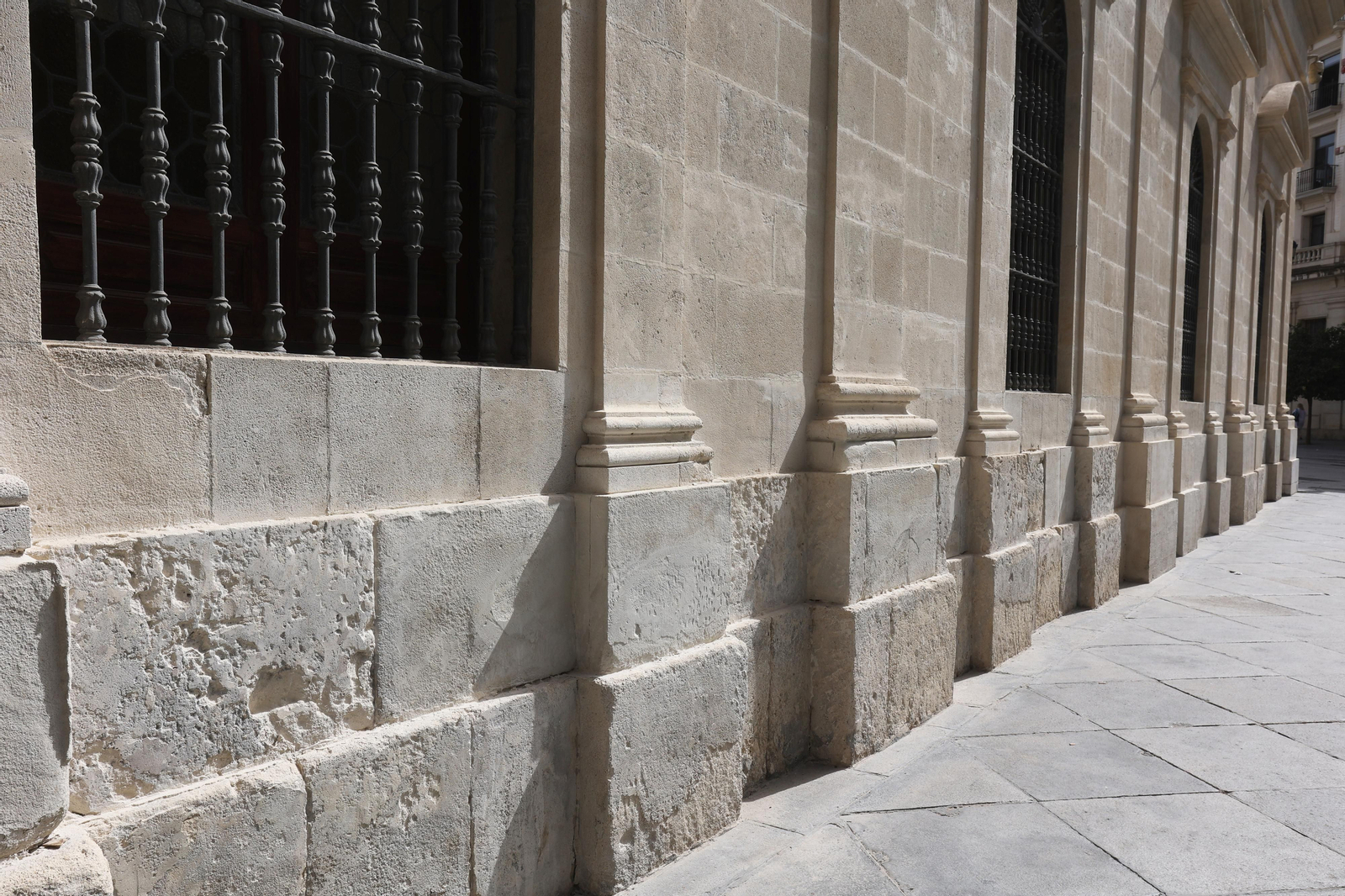 Obras en la fachada del ayuntamiento