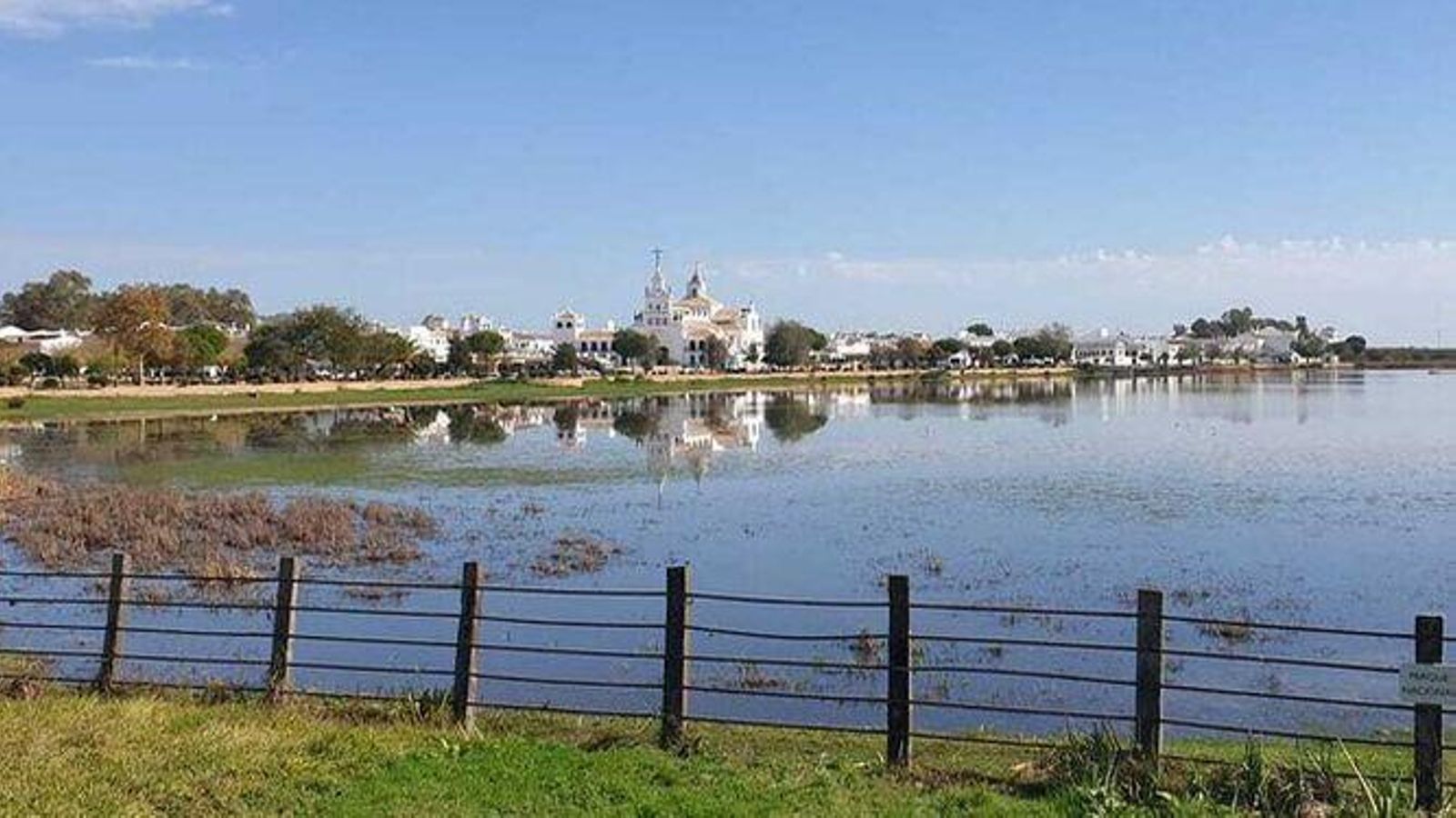 Las vistas del restaurante Aires de Doñana