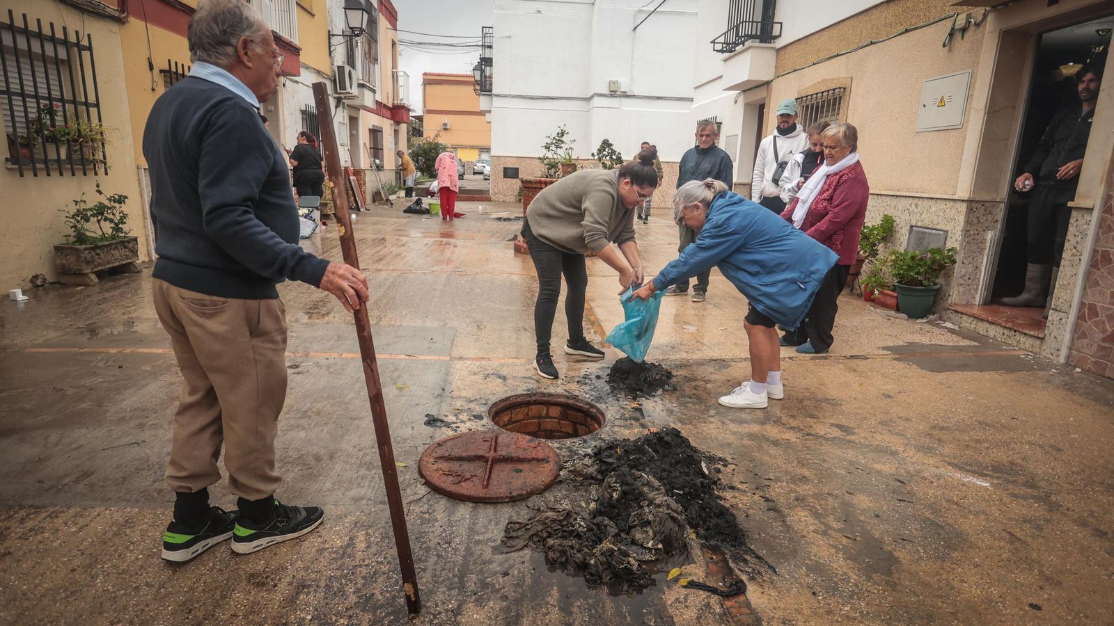 Imágenes del paso de la Dana, inundaciones, destrozos y caos por todo Jerez