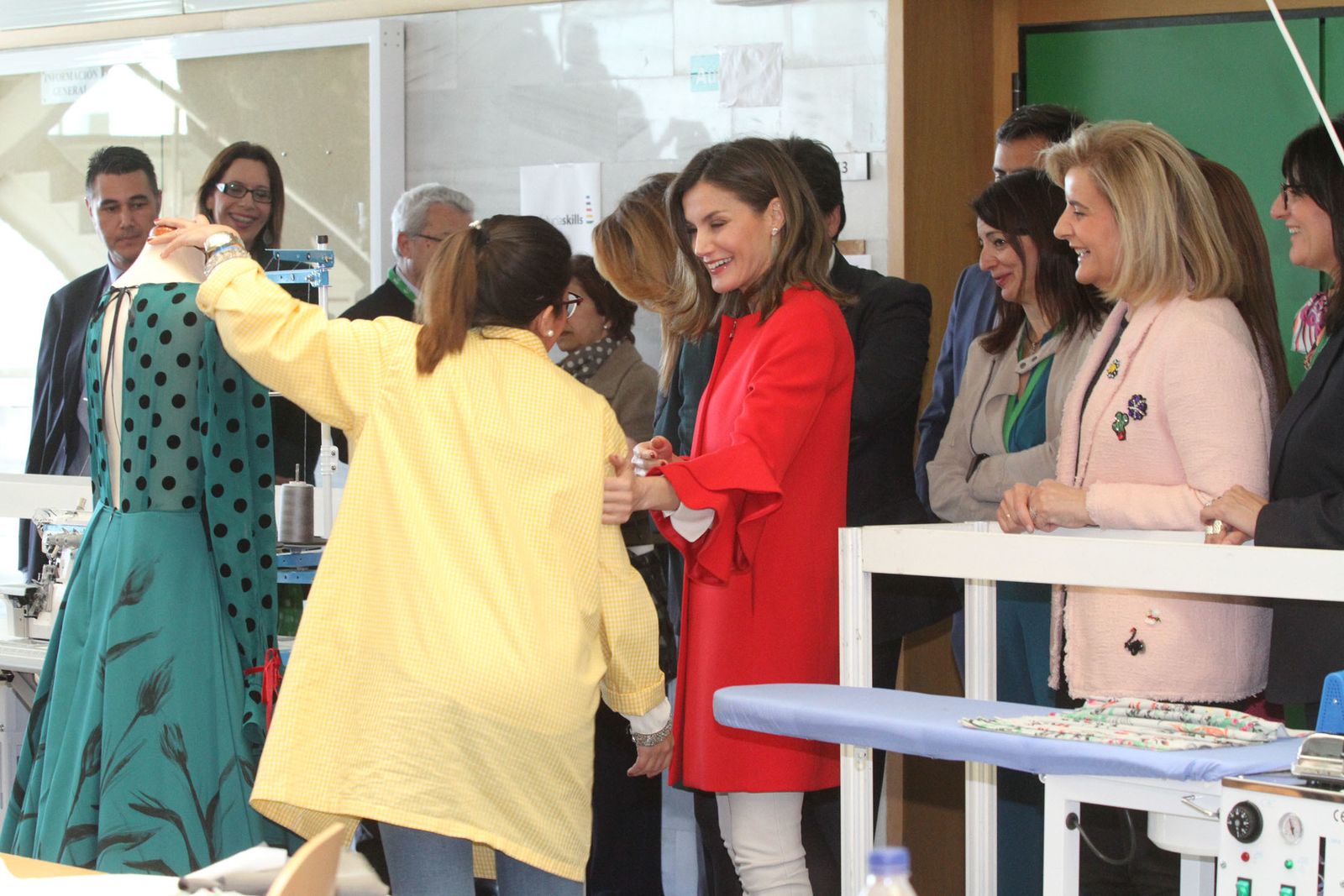 Imágenes de la visita de la reina Letizia a Huelva