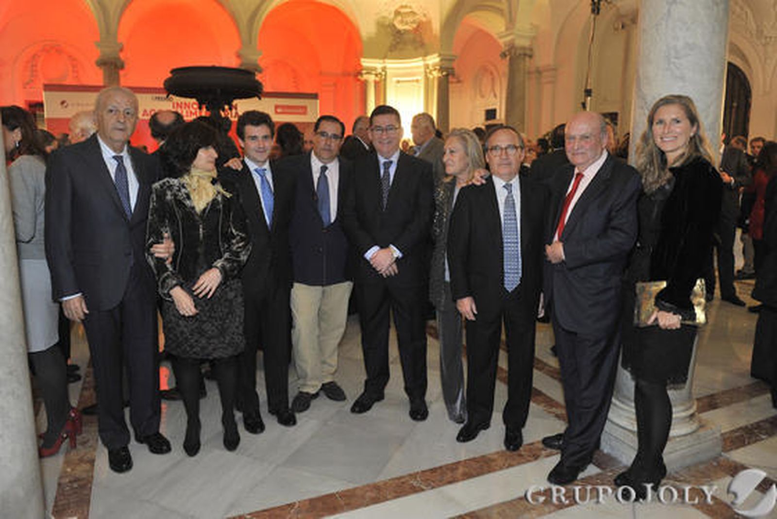 José María González-Valverde; Ana Hernández Callejas; Antonio Hernández González; Antonio Hernández Alonso; Félix Hernández Callejas; Pilar González Conde; Antonio Hernández Callejas; Elías Hernández Barrera y Claudia Hernández. / Fotos de Juan Carlos Vázquez y Belén Vargas