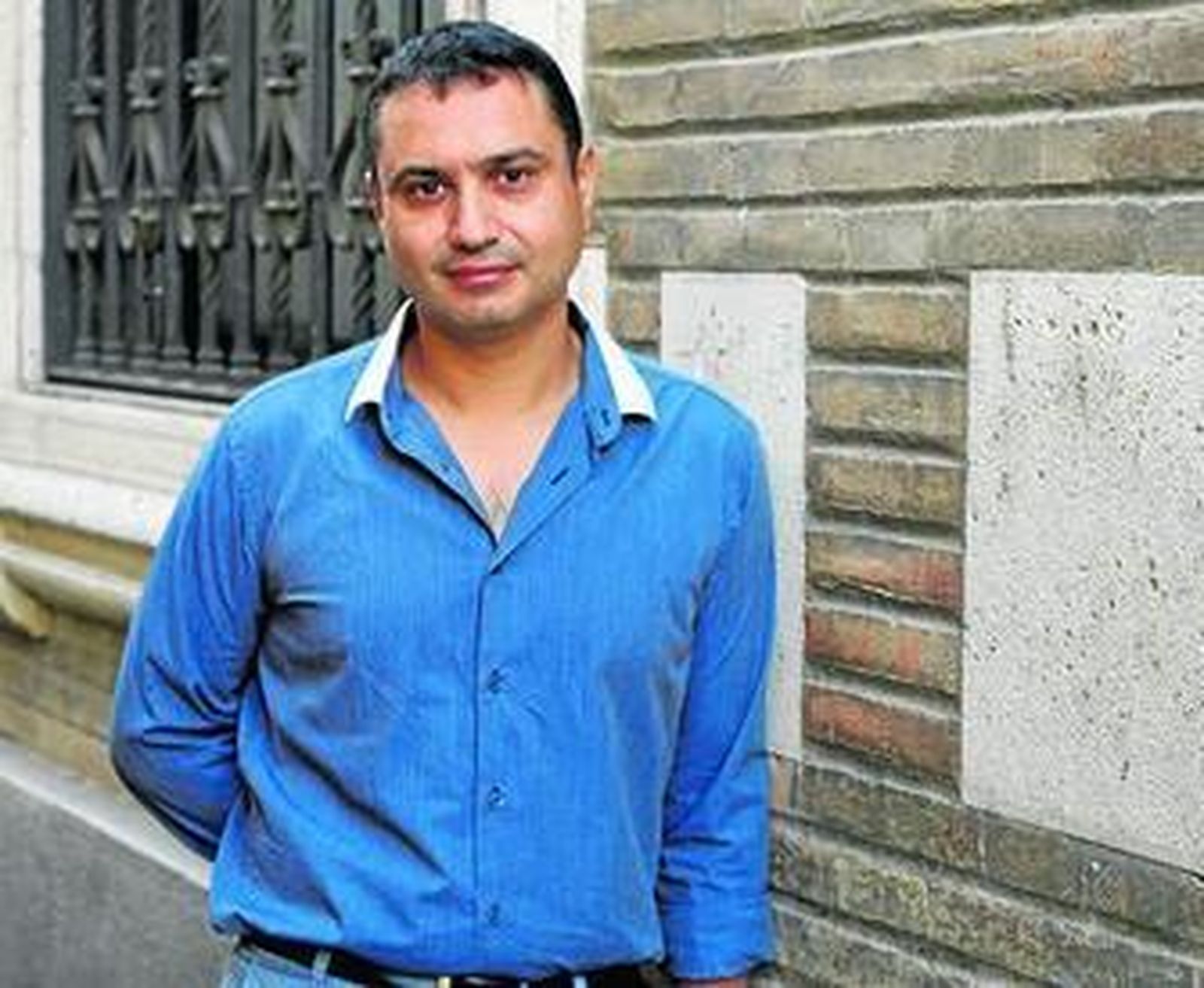 Fernando Soriano, alcalde de Bollullos de la Mitación, fotografiado para la entrevista.