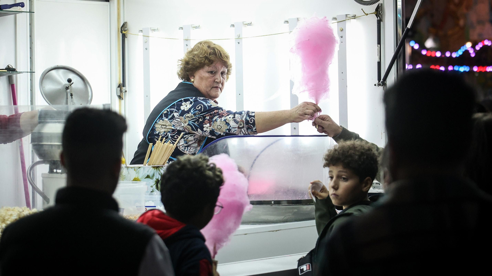 Lleno absoluto en el parque de atracciones de Jerez