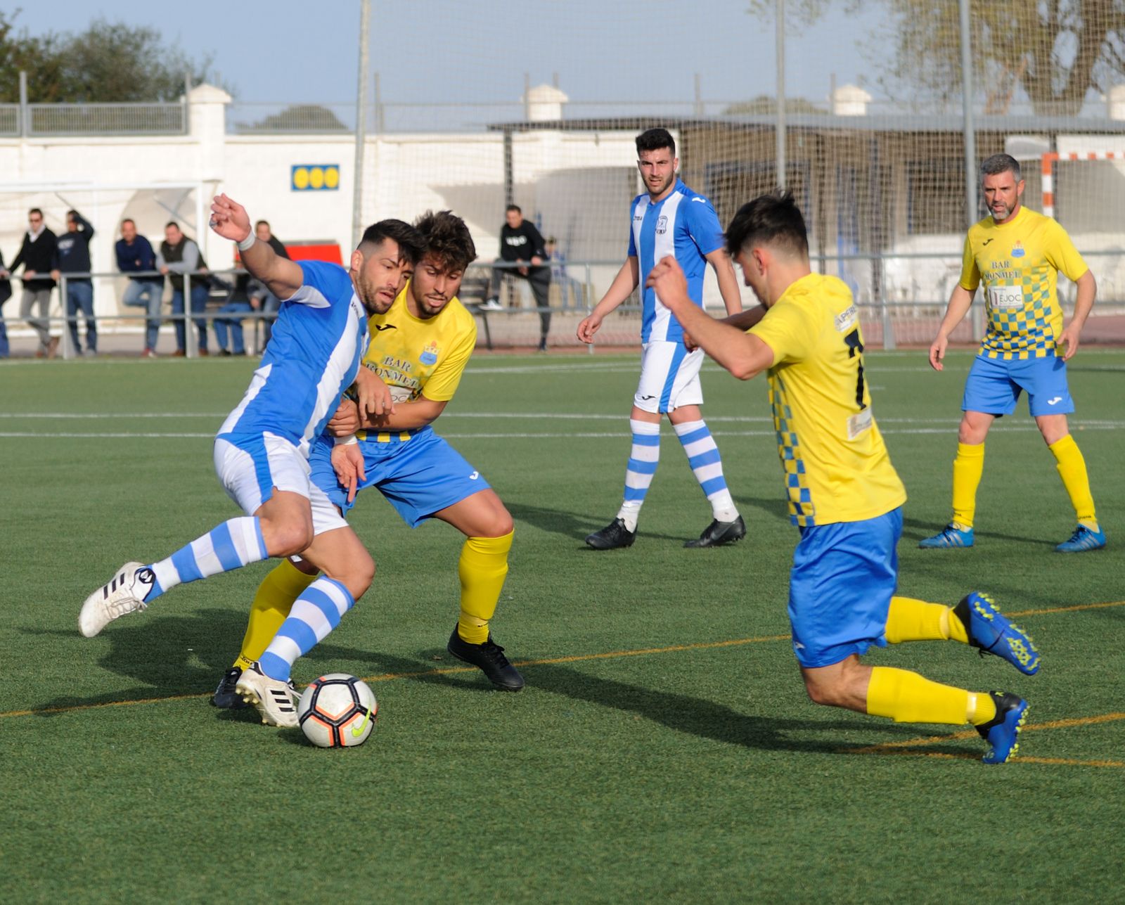 Jesús Barrera, baja para lo que queda de temporada tras la sanción que le ha caído en el partido contra El Torno.