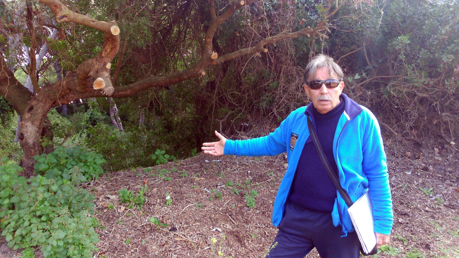 Francisco Lebrón, portavoz grupo ecologista 'Argaira'