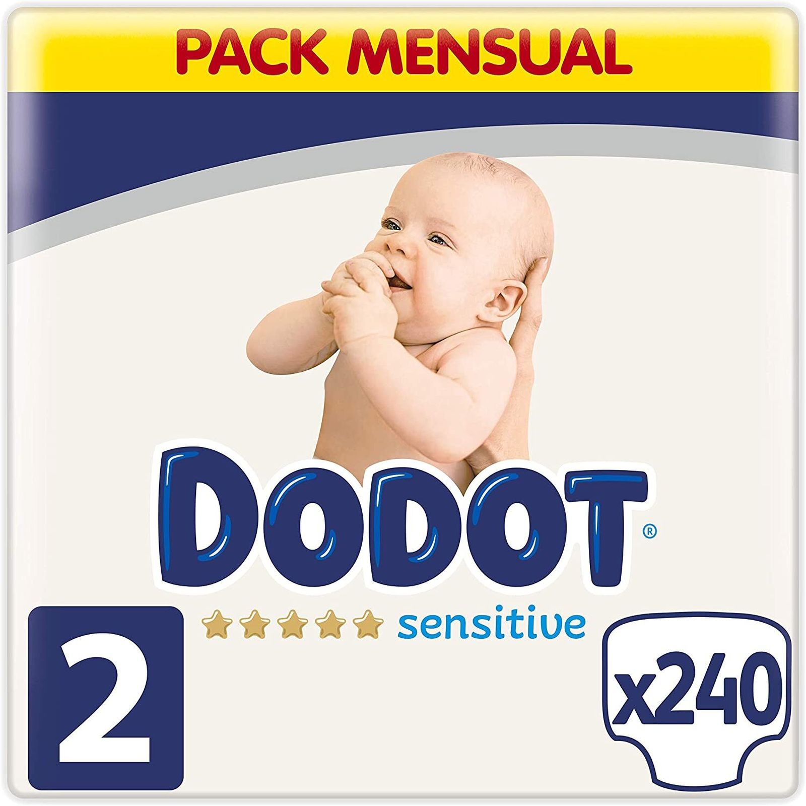 Dodot Sensitive Pañales Talla 2