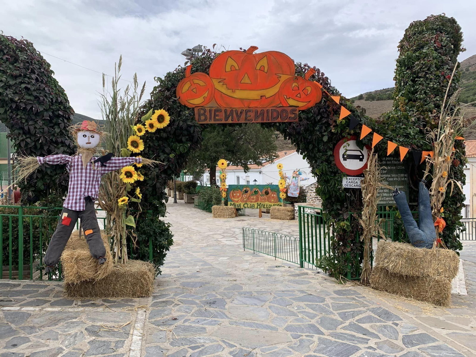 Bacares viste sus calles de otoño como reclamo turístico