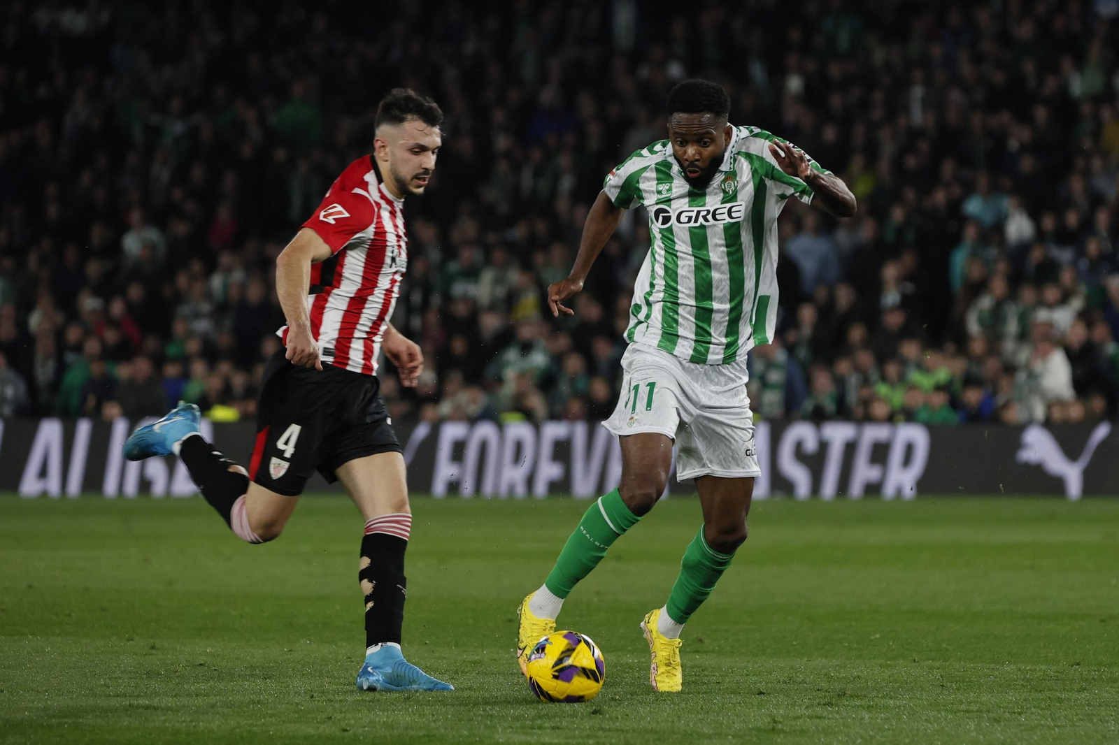 Las imágenes del Betis - Athletic de Bilbao
