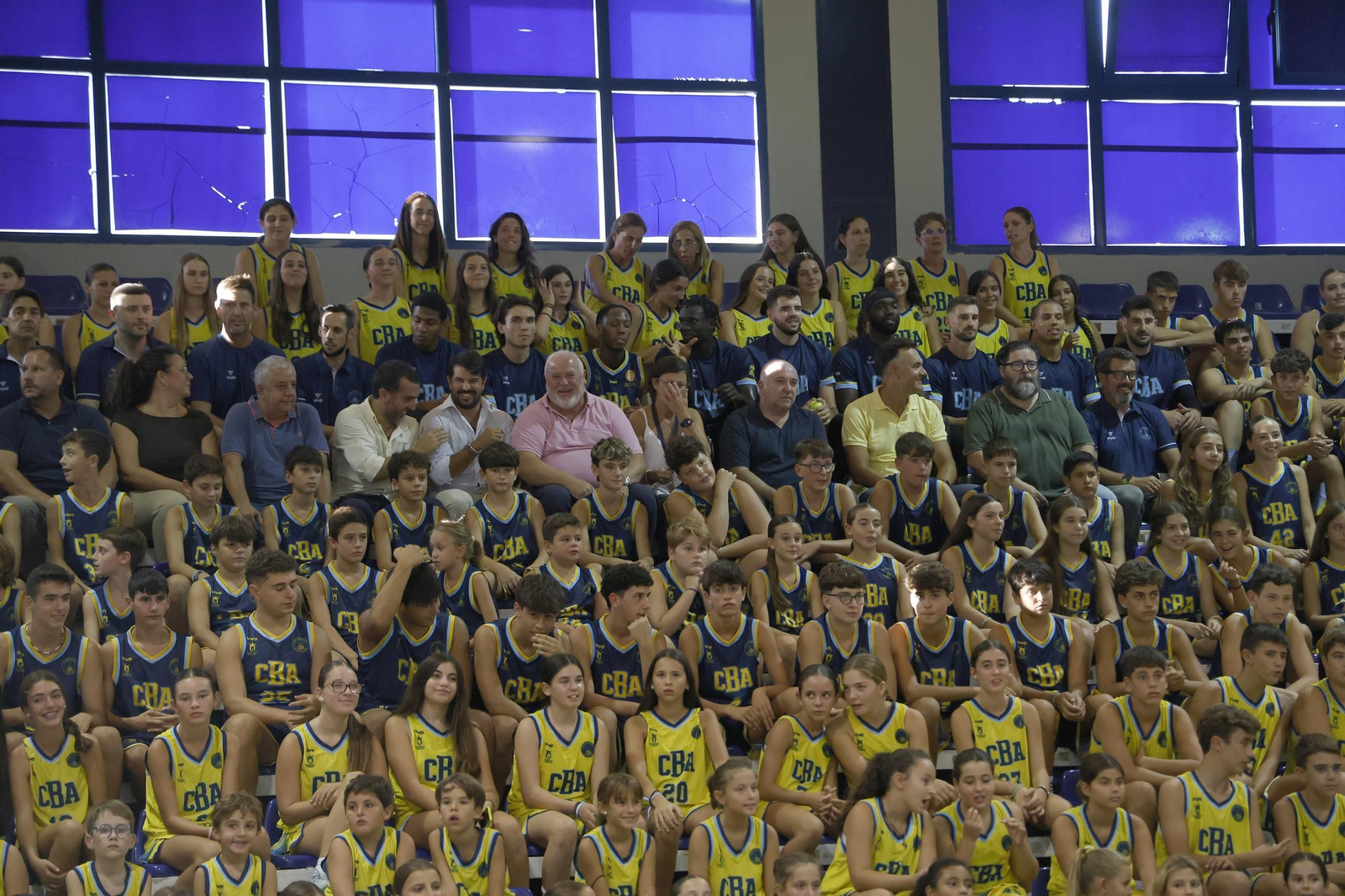 Fotos de la presentación de los equipos de cantera del CB Ciudad de Algeciras