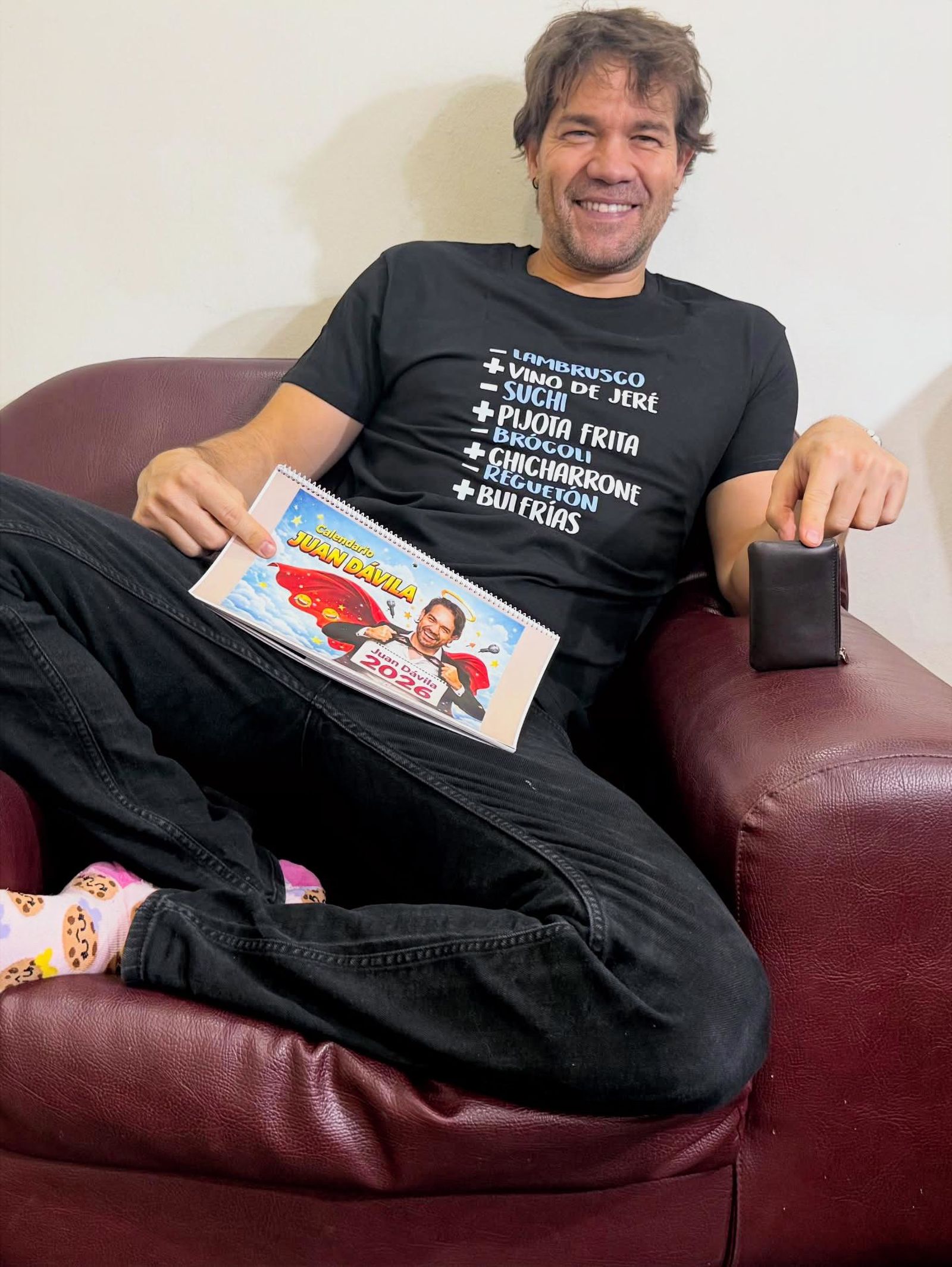 El humorista madrileño, Juan Dávila, tras sus funciones en el Teatro Villamarta de Jerez, el pasado fin de semana.