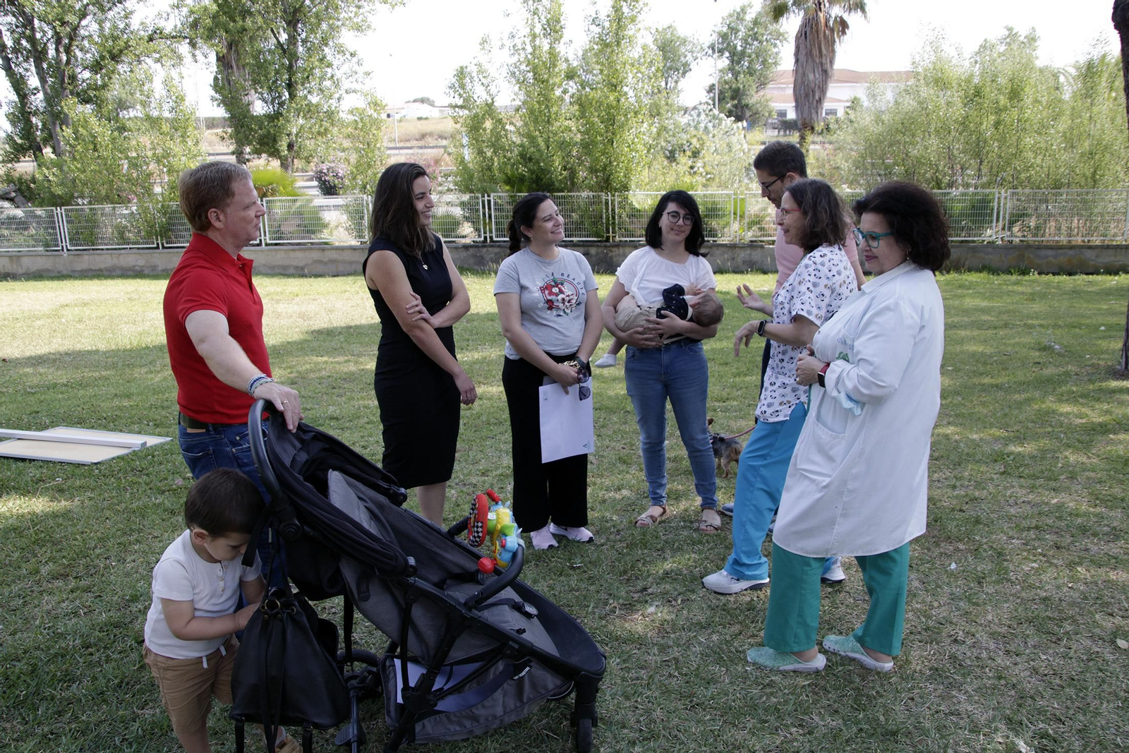 Imágenes del homenaje a las madres donantes de leche materna