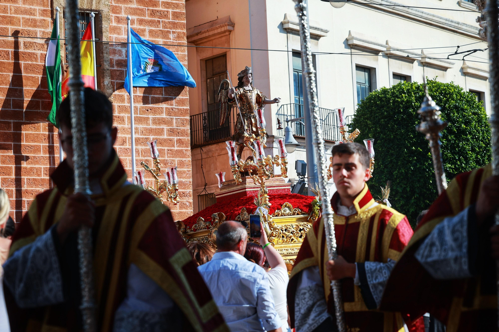 Las imágenes de la procesión del Corpus en San Fernando