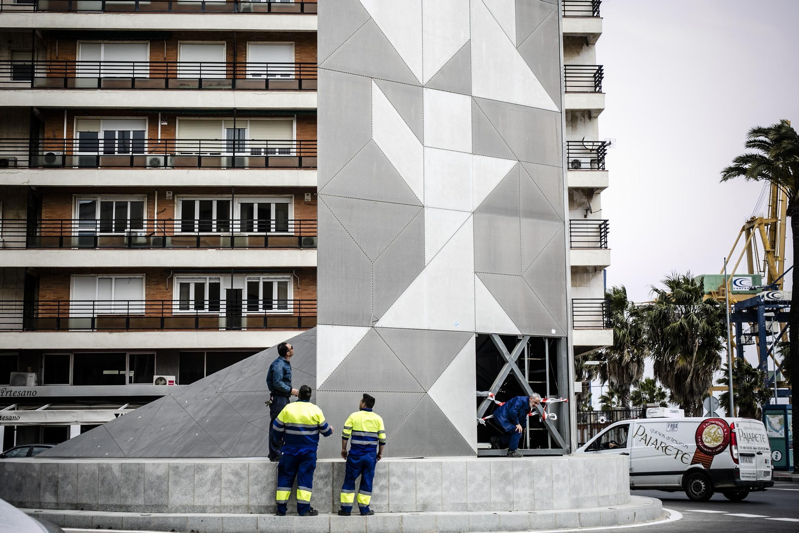 Imágenes del temporal de levante
